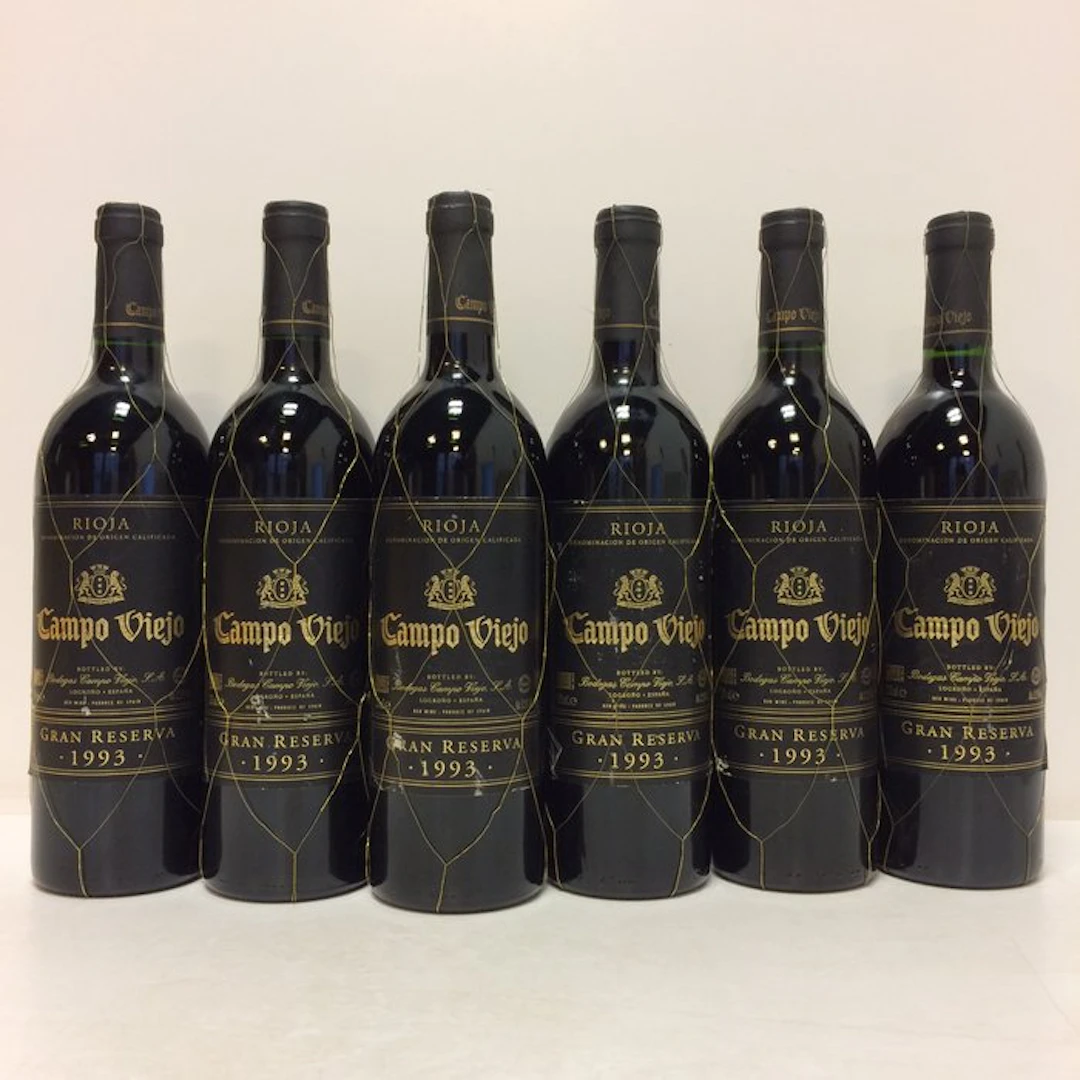 1993 Bodegas Campo Viejo - Rioja Gran Reserva - 6 Bottles (0.75L)