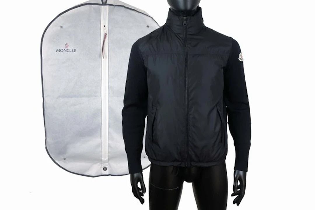 Moncler - Hybrid Black Edition Down detailed Jacket - Coat