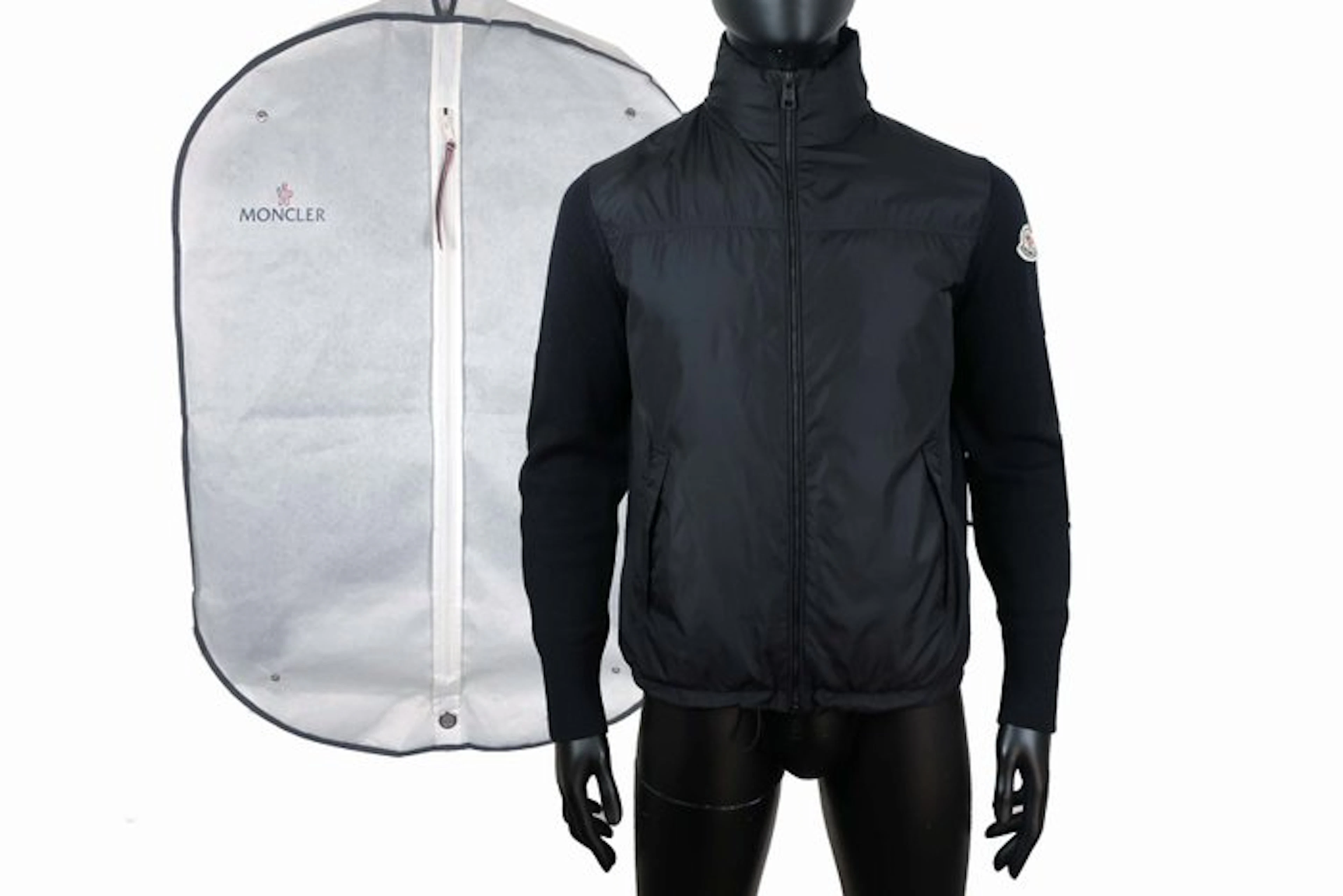 Moncler - Hybrid Black Edition Down detailed Jacket - Coat
