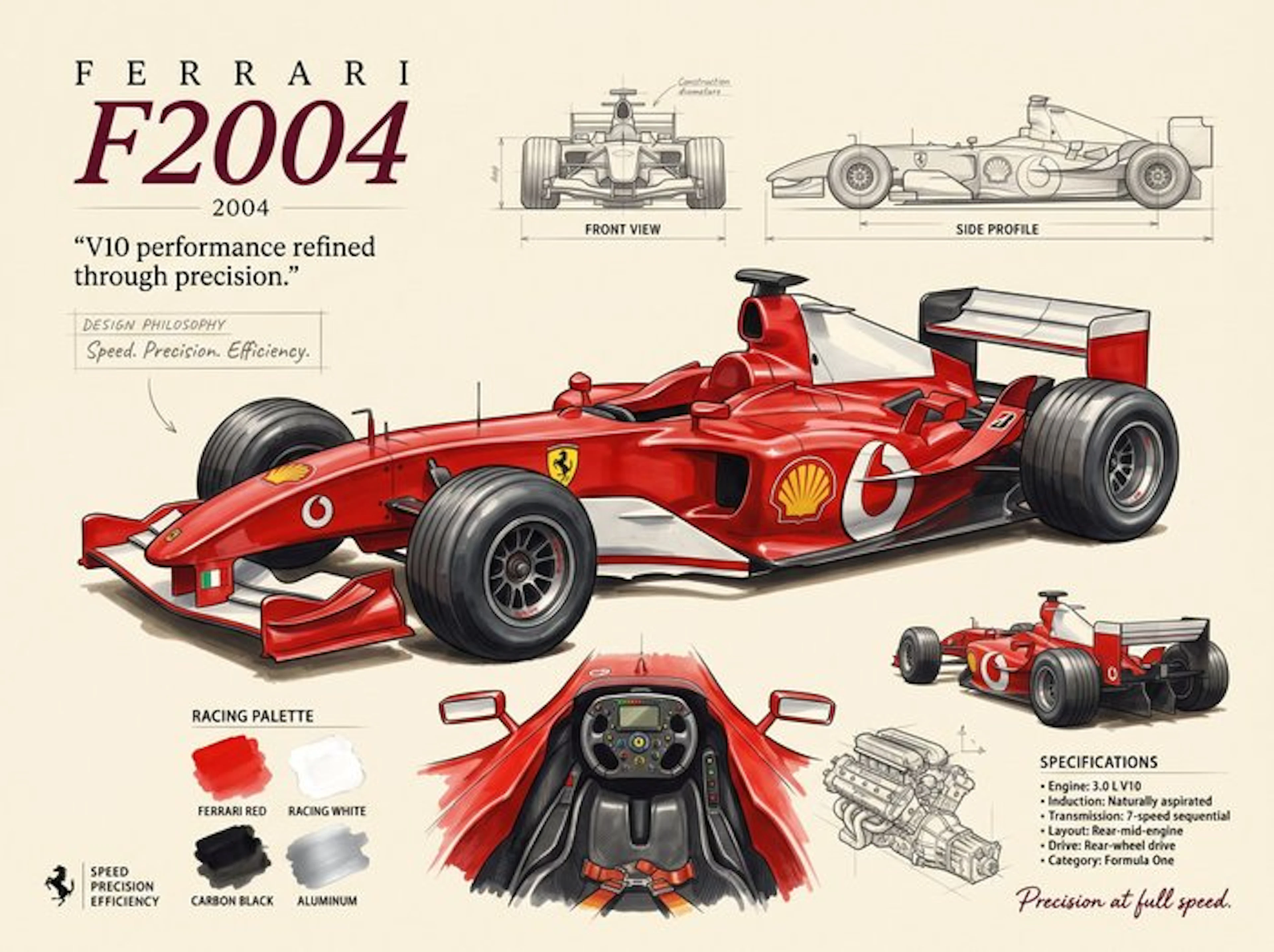 Shmidt.Art - Ferrari - Ferrari F2004 - 2000s