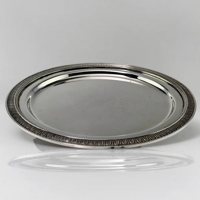 Christofle - Bottle coaster - Malmaison - Château de...