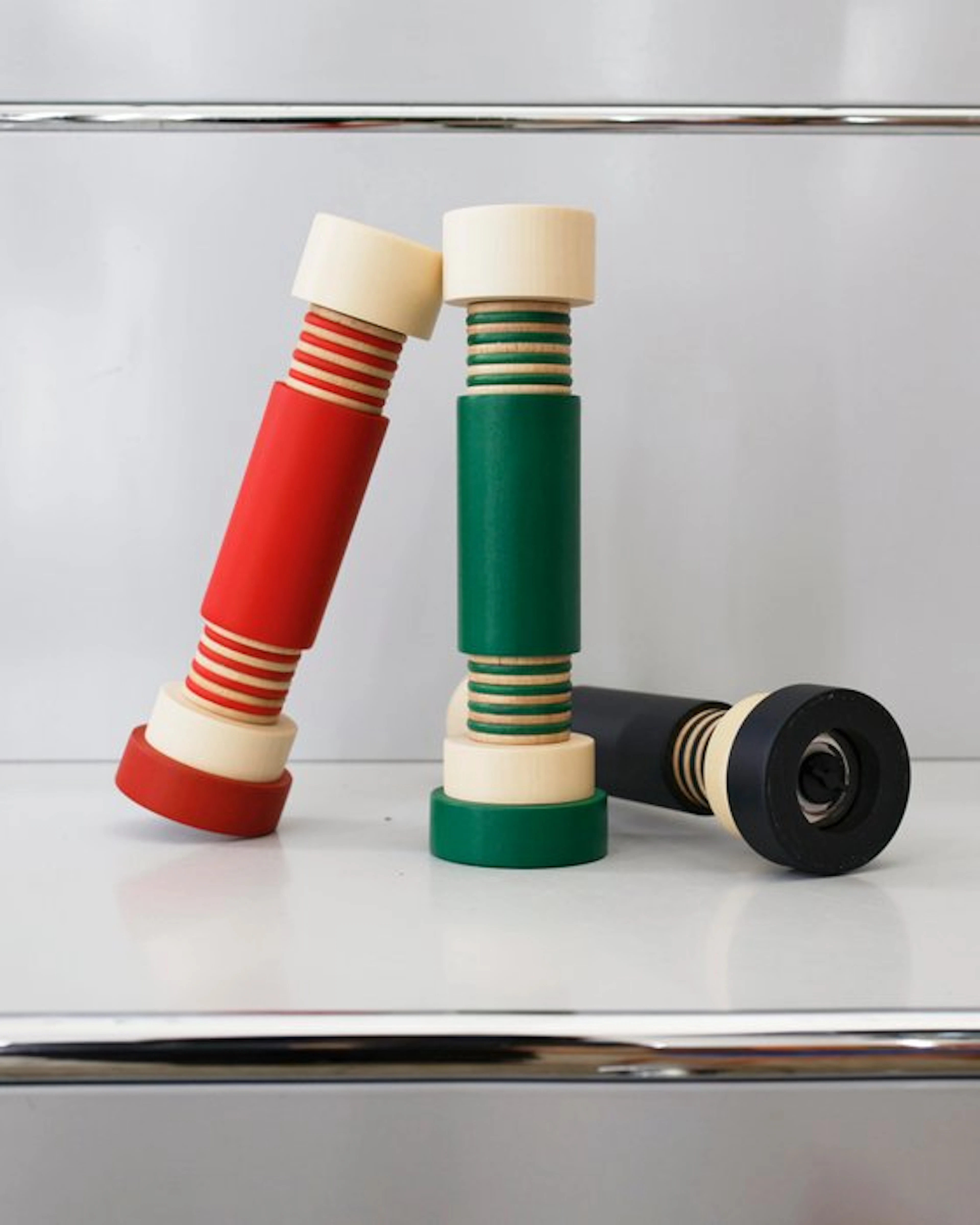 Alessi - Ettore Sottsass - Salt and pepper shakers...