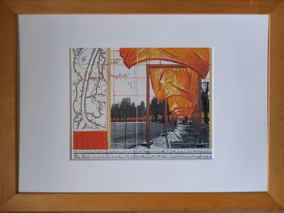 Christo (1935-2020) - The Gates (Project for Central Park, NYC)
