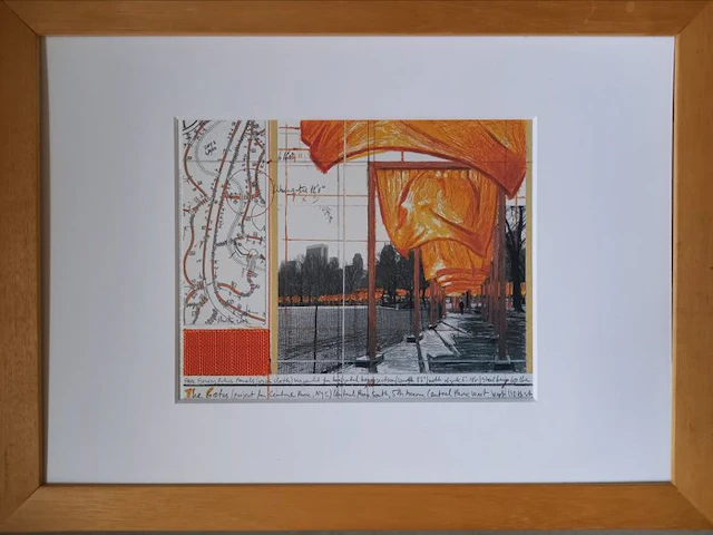 Christo (1935-2020) - The Gates (Project for Central Park, NYC)