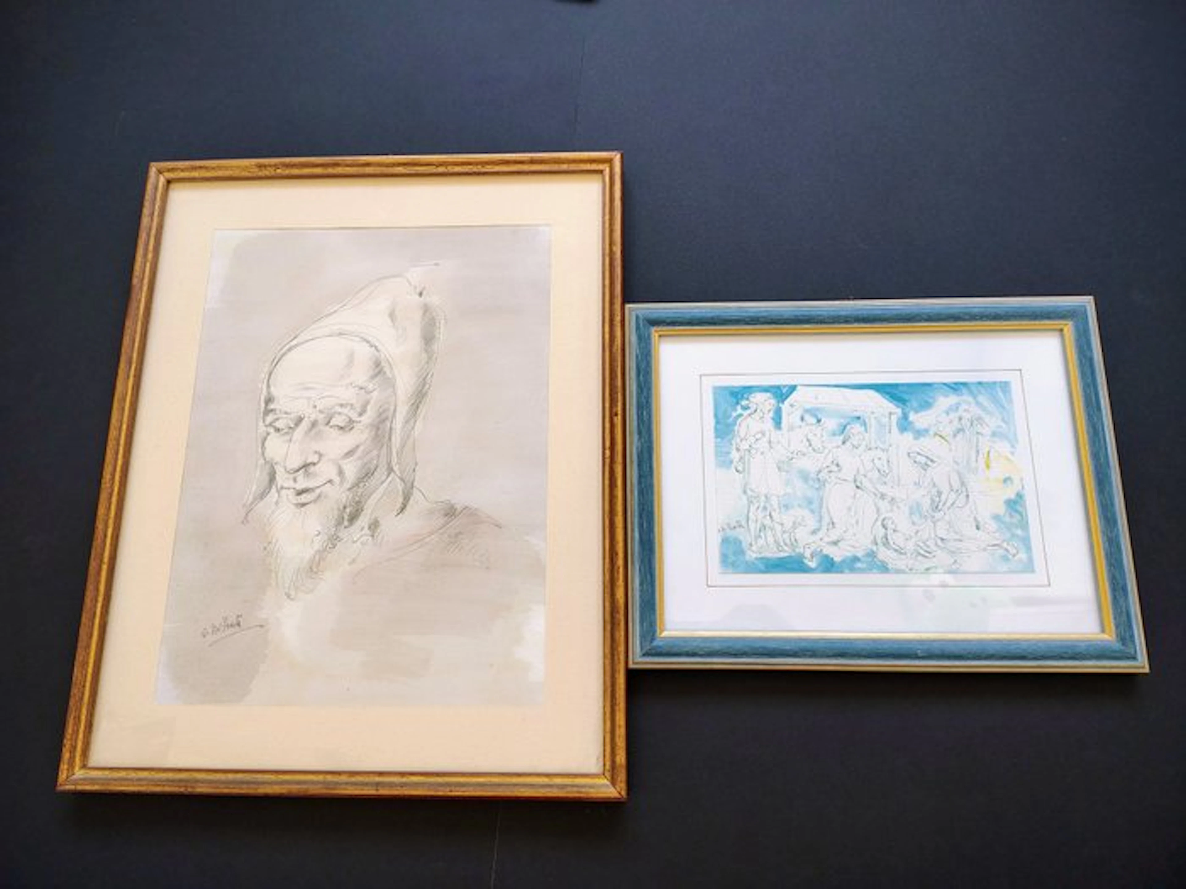 Oscar di Prata (1910-2002) - Portrait d'après Albrecht...