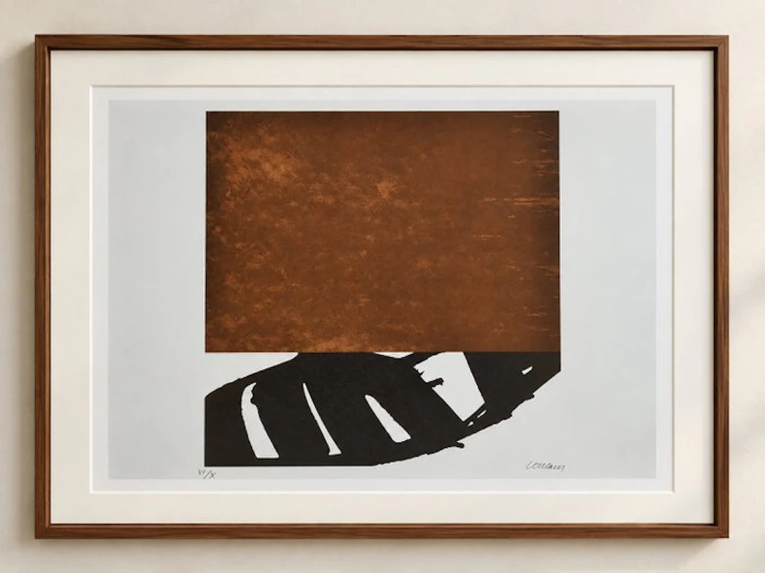 Pierre Soulages (1919-2022) - Lithographie n°43 - Encre sur papier