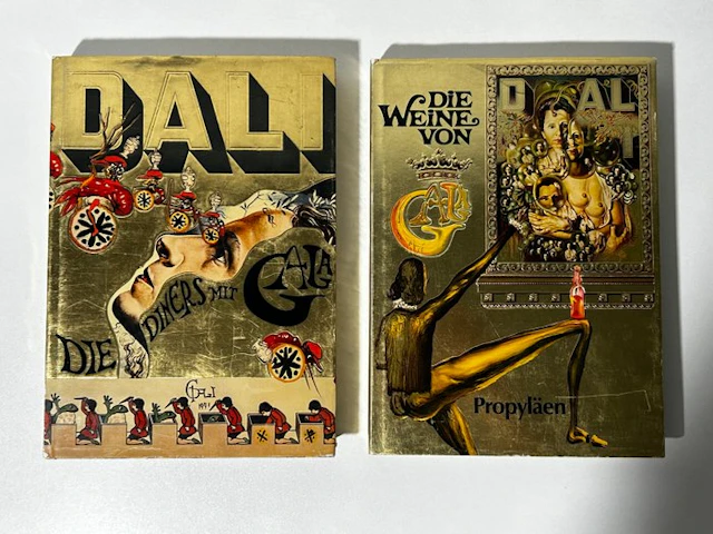 Salvador Dali - Die Weine von Gala; Die Diners mit Gala - 1974-1978