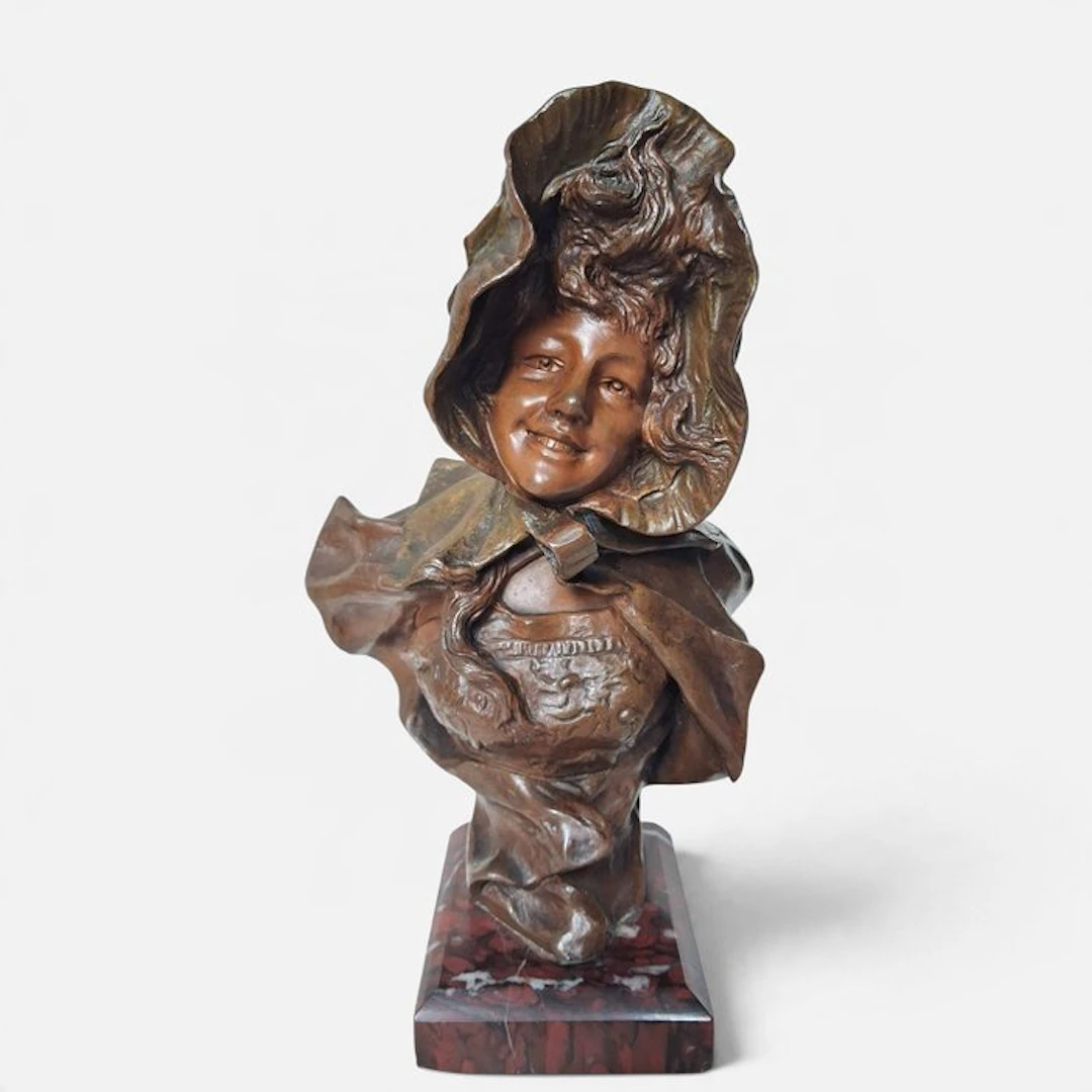 Société des Bronzes de Paris - Georges van der Straeten - Bust