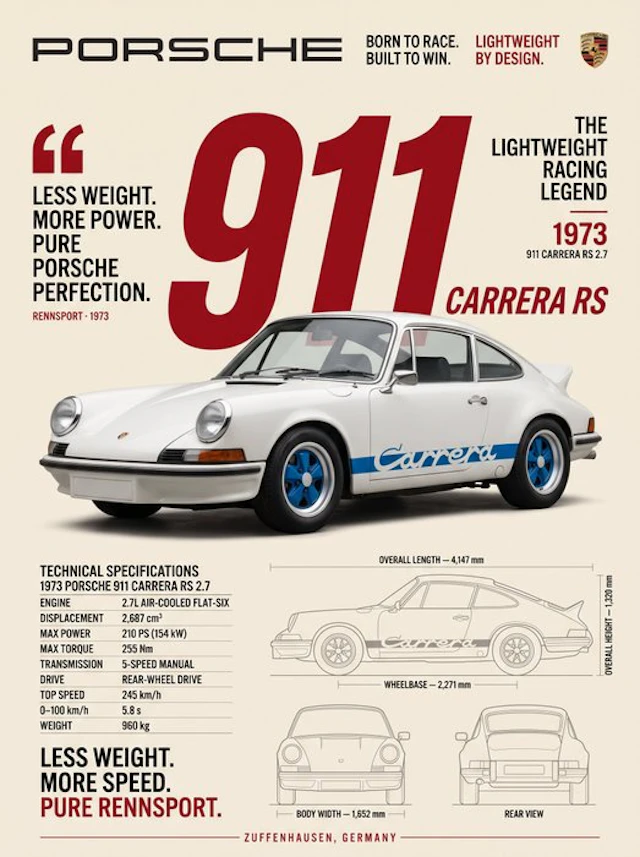 Shmidt.Art - Porsche - 911 Carrera RS - 2010s