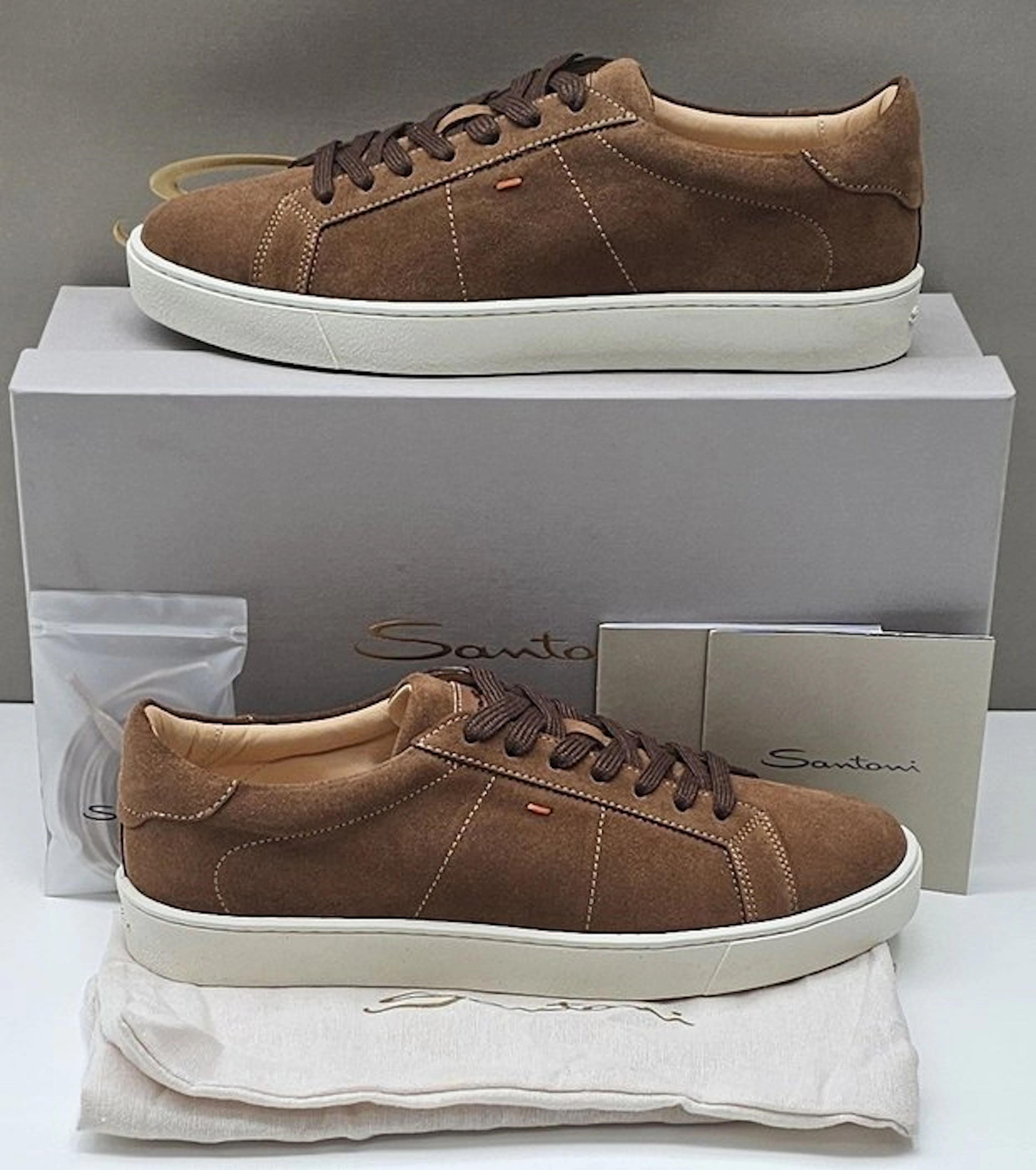 Santoni - Sneakers - Size: EU 44 - New with tags