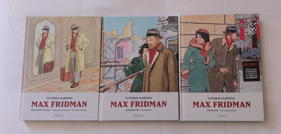Max Fridman - Intégrale T1 à T3 - 3x C - 3 Album - First edition - 2026