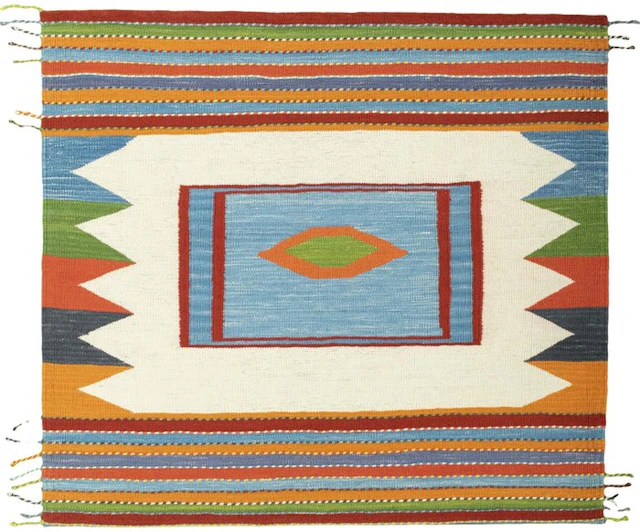 Handwoven designer kilim - modern - new - Kelim - 107 cm - 118 cm