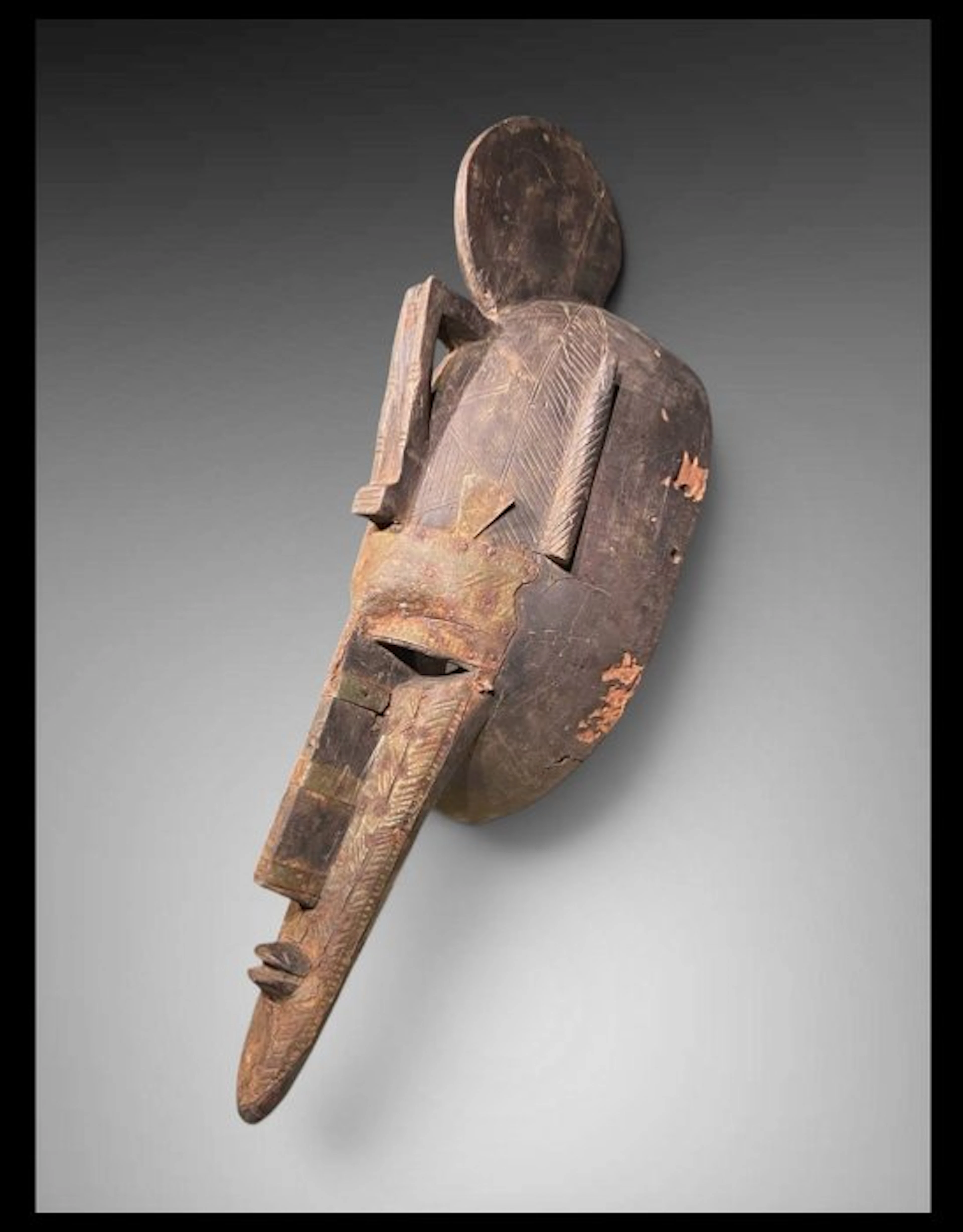 Grand Mask Marka of high quality - Senufo - Mali (No reserve price)