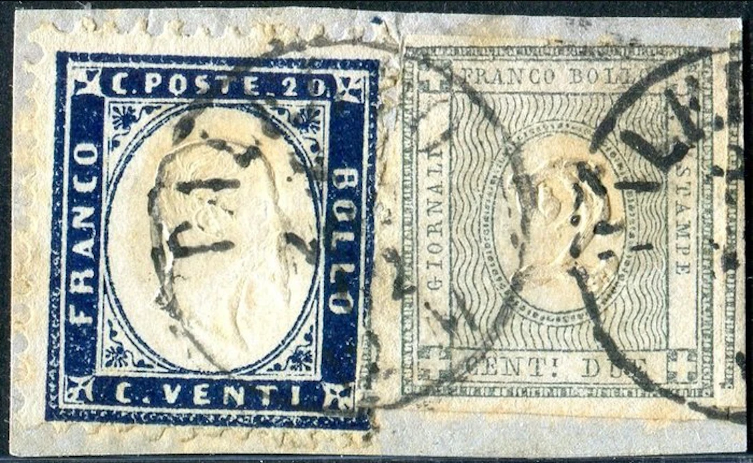 Kingdom of Italy + Sardinian States 1861/1862 - 20c