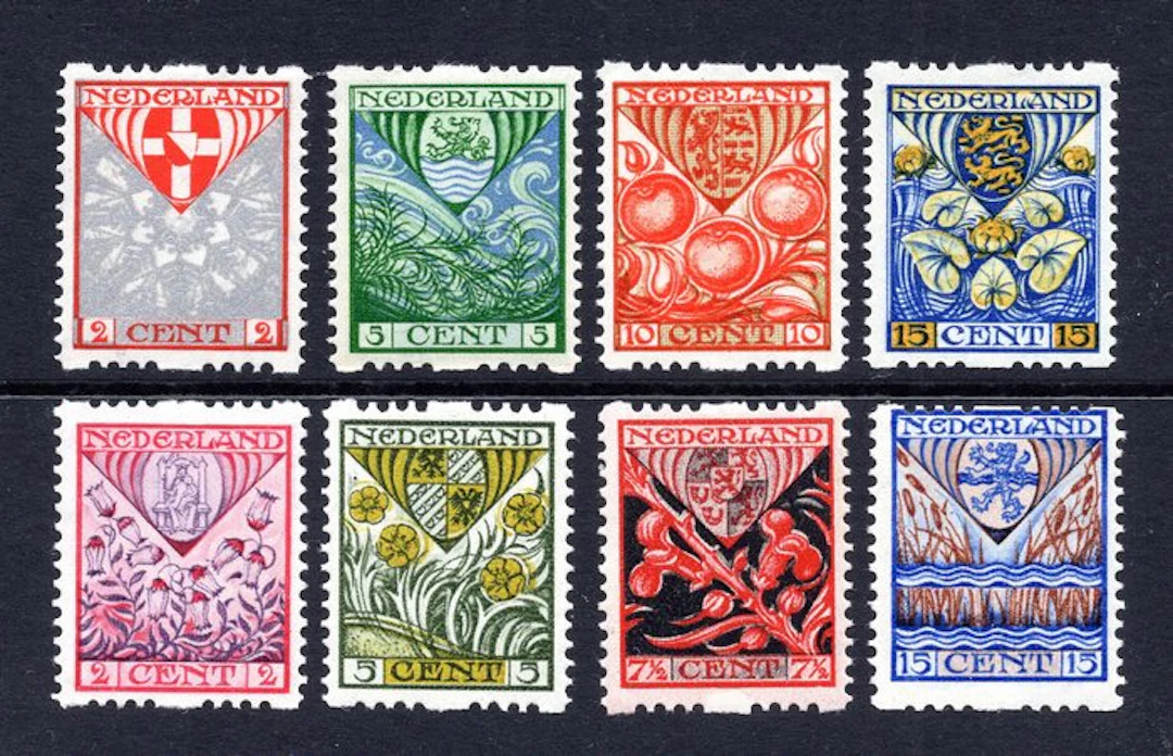 Netherlands 1926 - Two-sided roll mounting - NVPH R74/R81