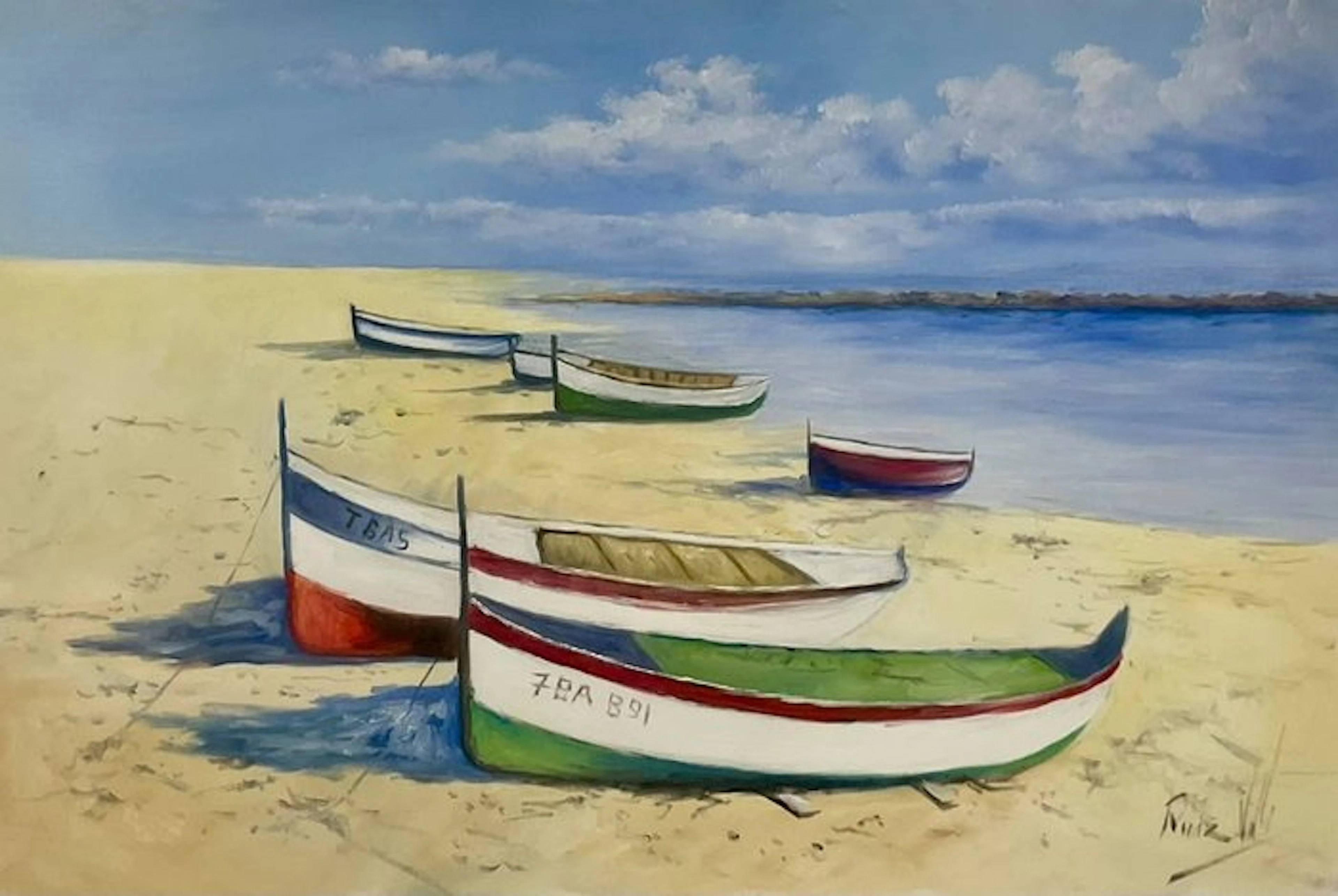 Mario Roig Vidal (XX-XXI) - Orilla Marina - XL format