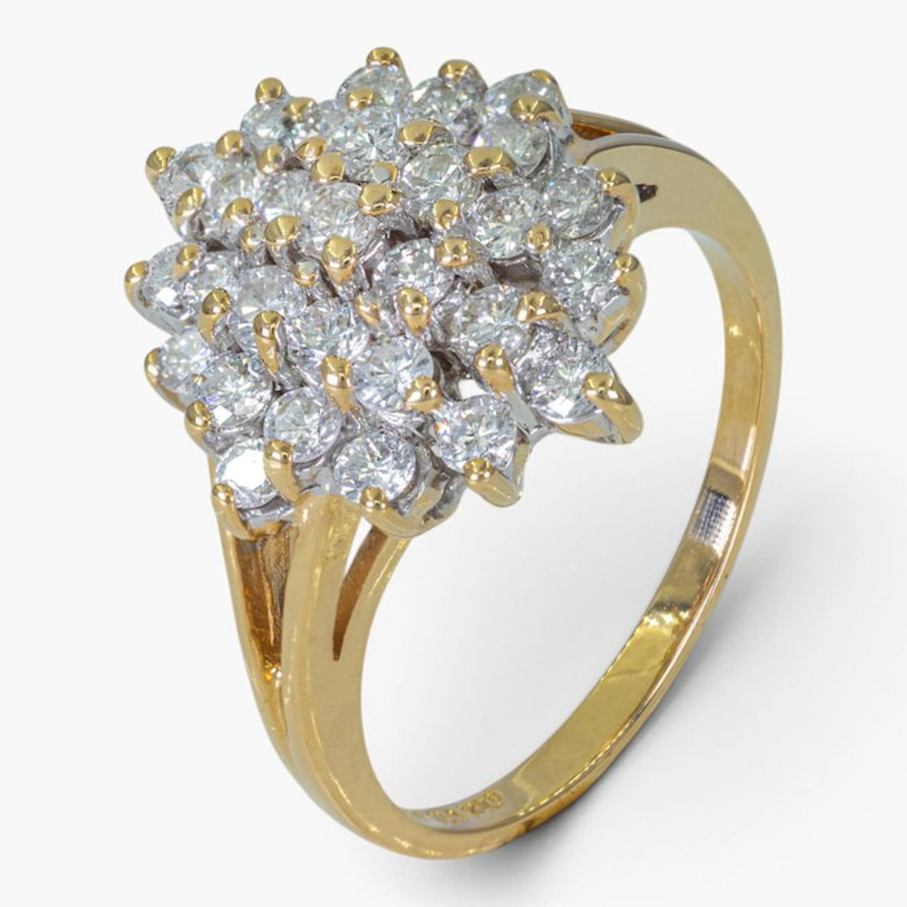 No reserve price - Ring - 14 kt