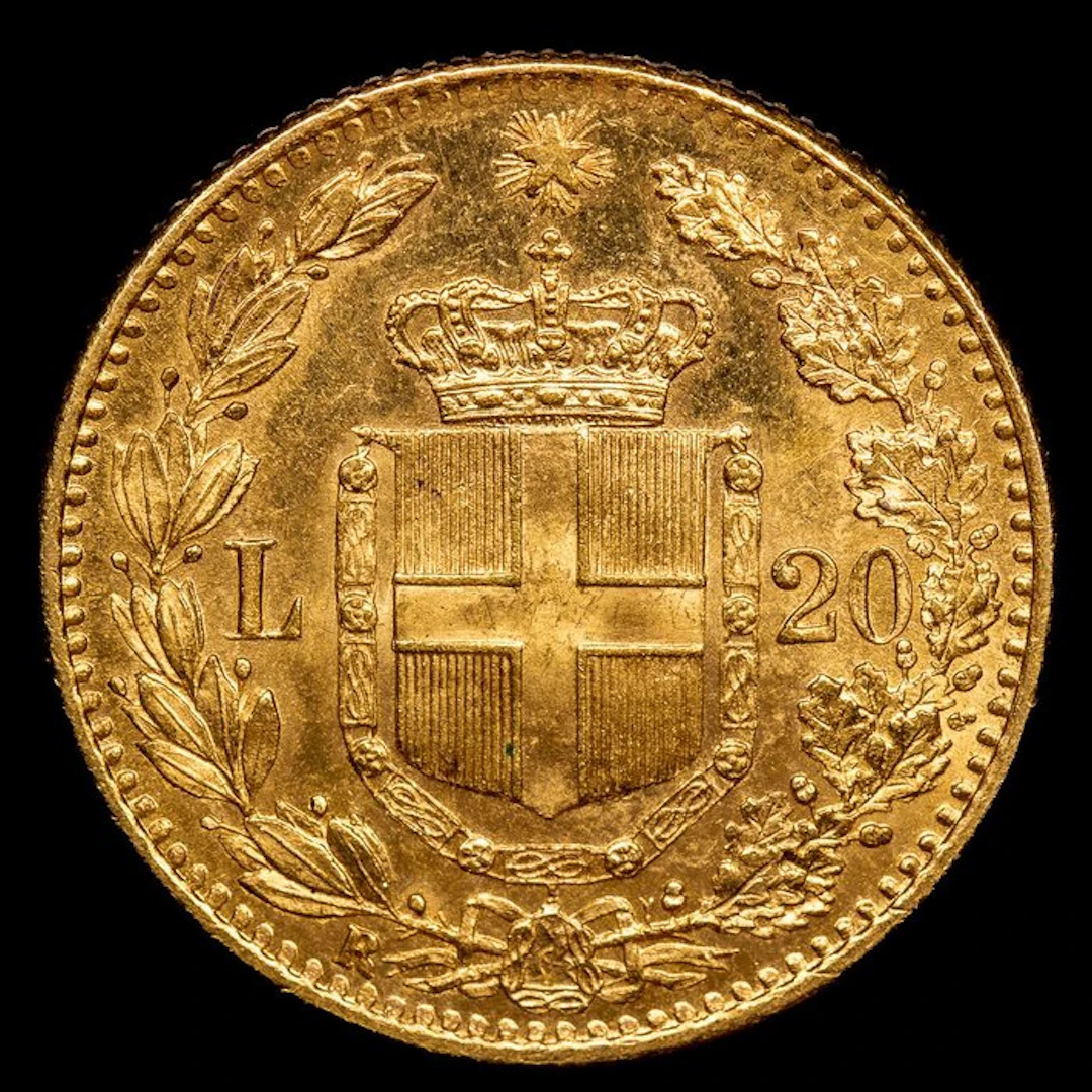 Italy. Umberto I. 20 Lire 1881 - 20 Lire