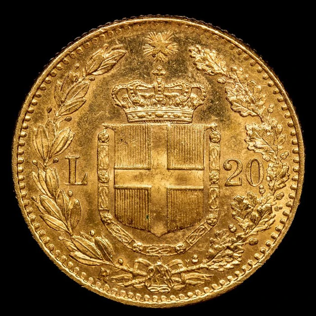 Italy. Umberto I. 20 Lire 1881 - 20 Lire
