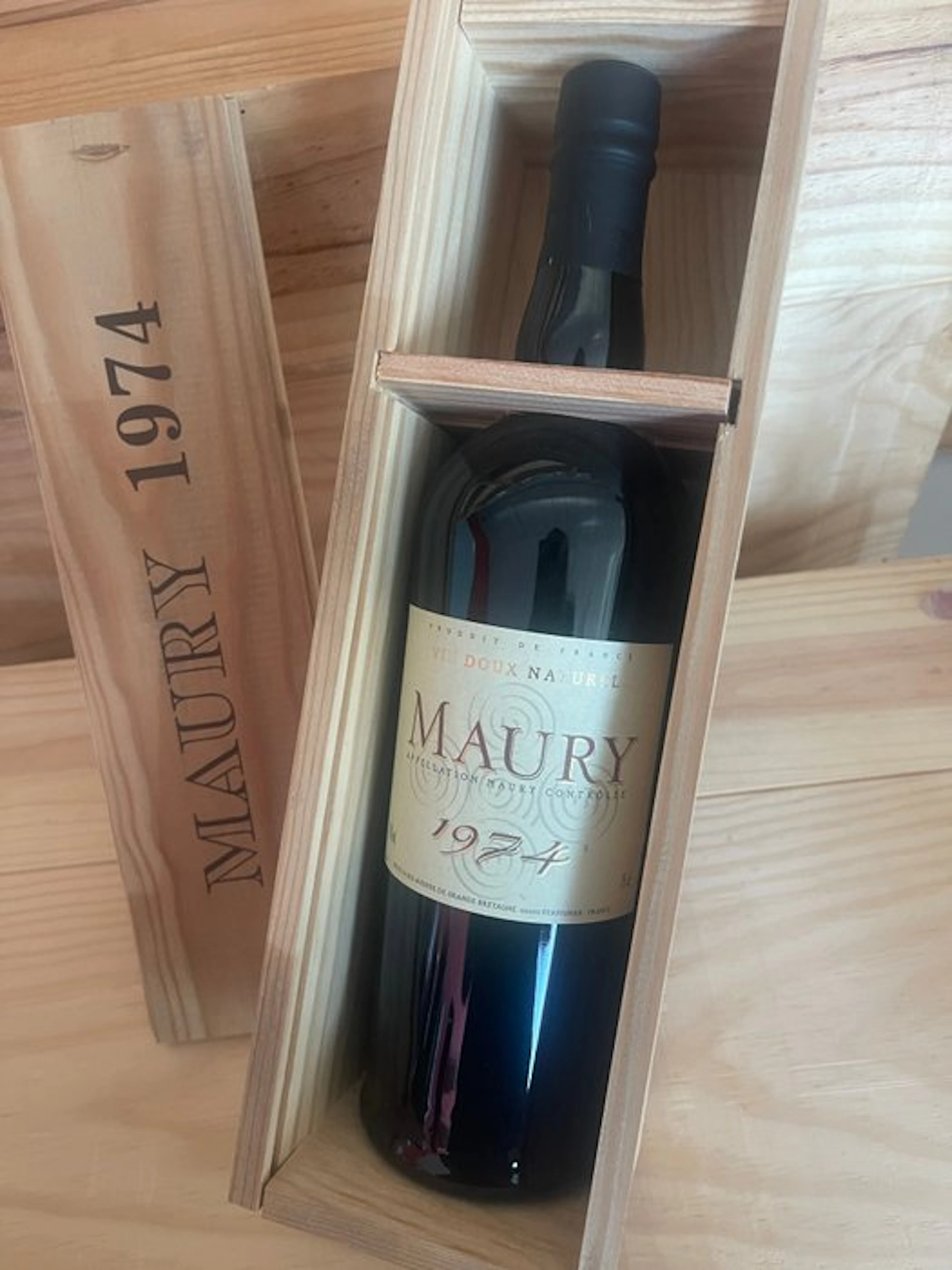 1974 AOP Maury - Maury Vin Doux Naturel - 1 Bottle (0.75L)