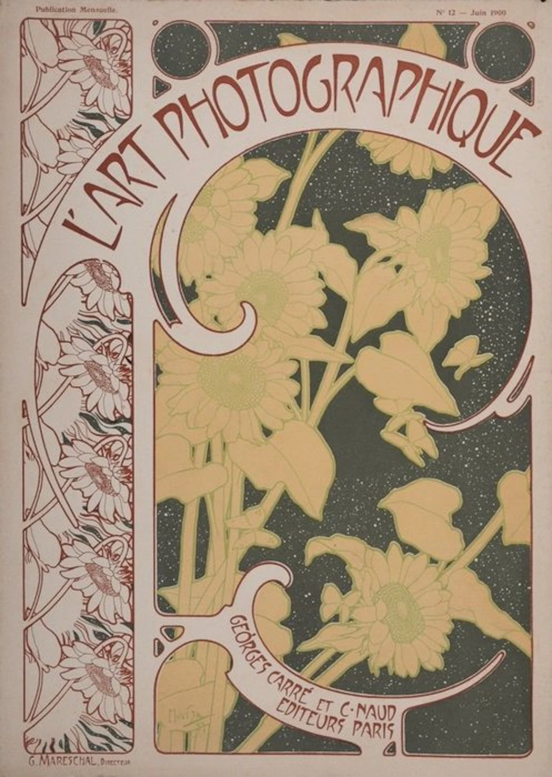 Alphonse Mucha (1860-1939) - L'Art Photographique (couverture)