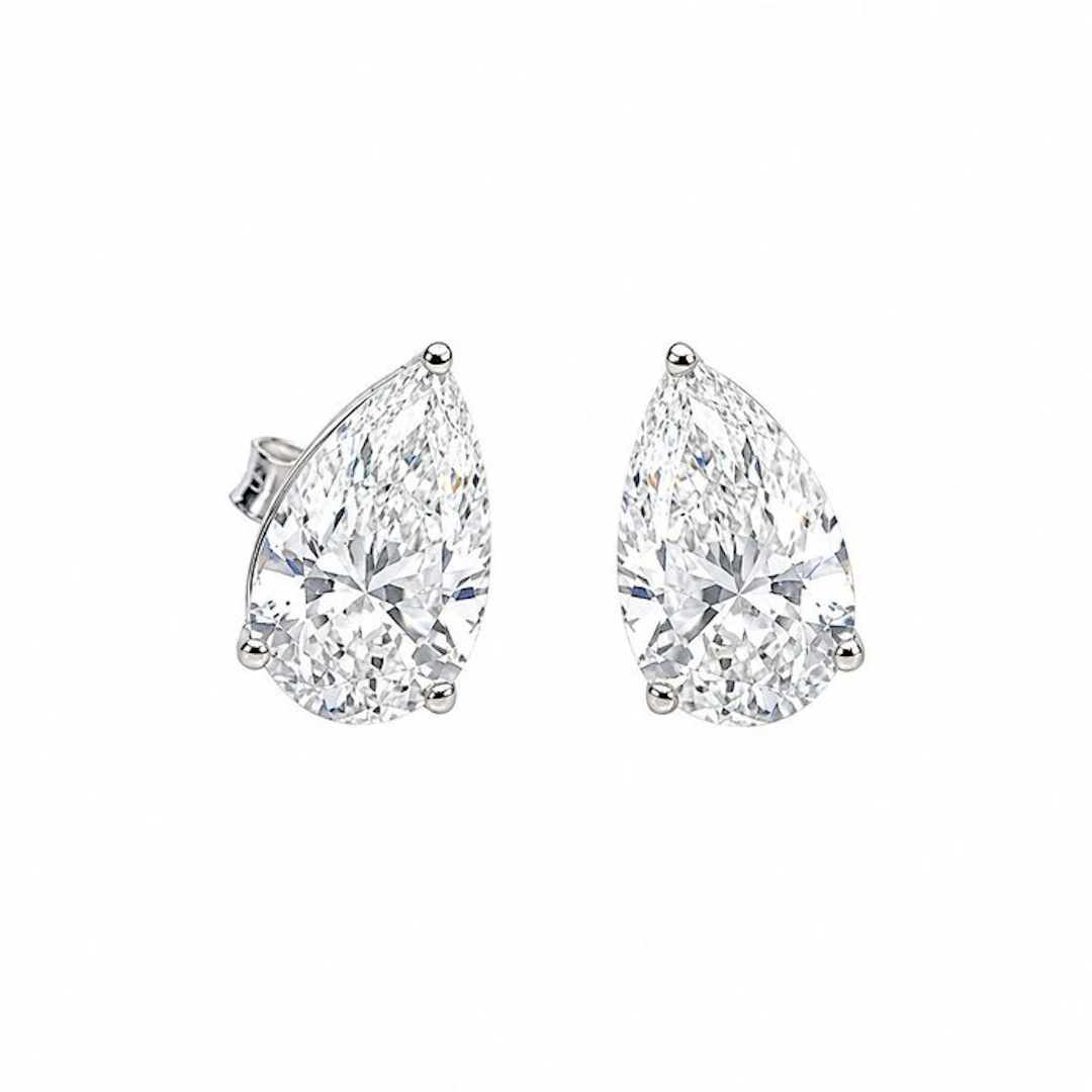No reserve price - Earrings - 14 kt