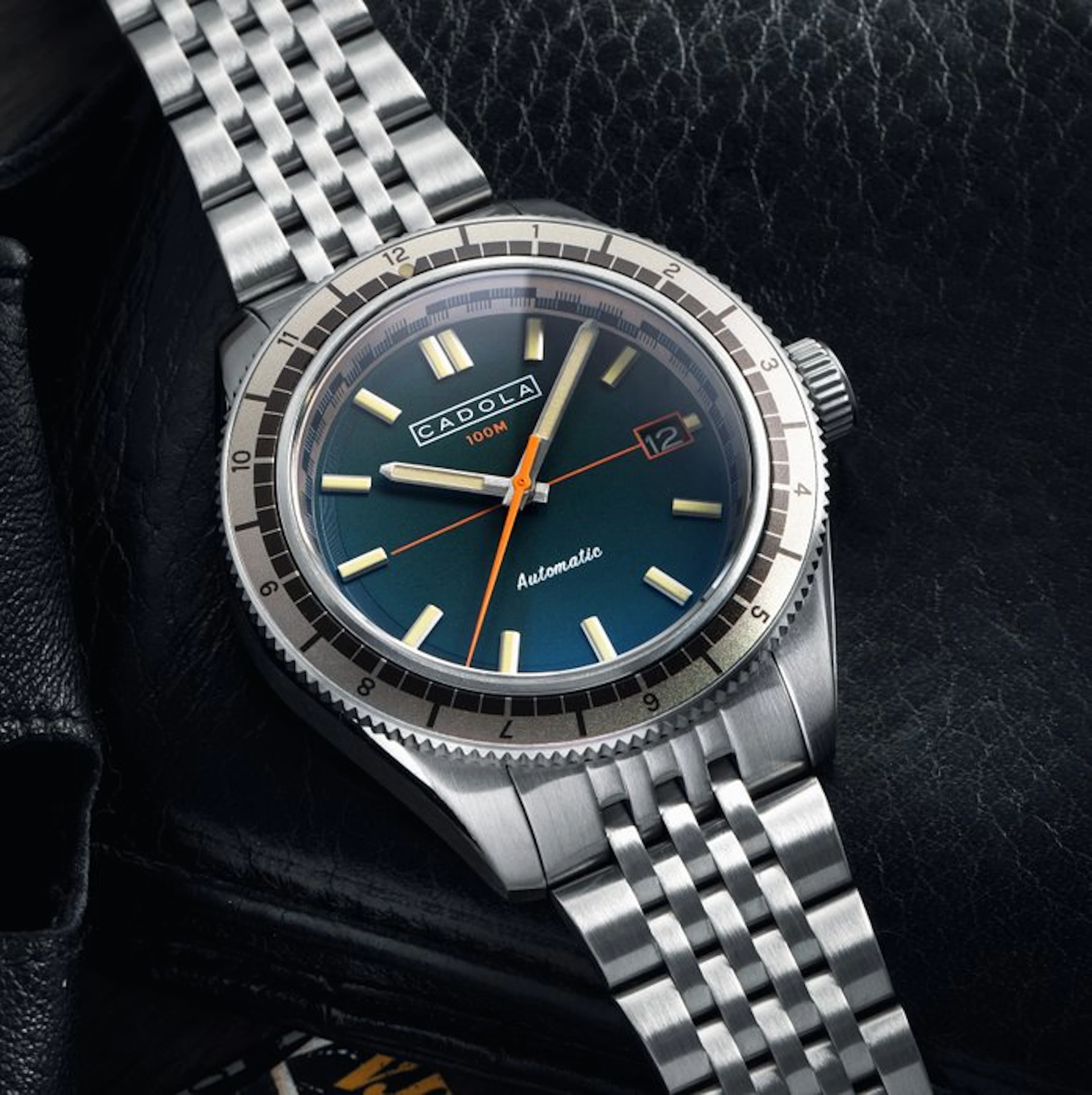 Cadola - Automatic - Sapphire - 24 Jewels - Steel...