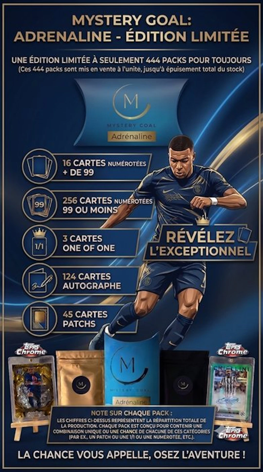Mystery Goal - 1 Booster pack - Mystery Goal Adrenaline