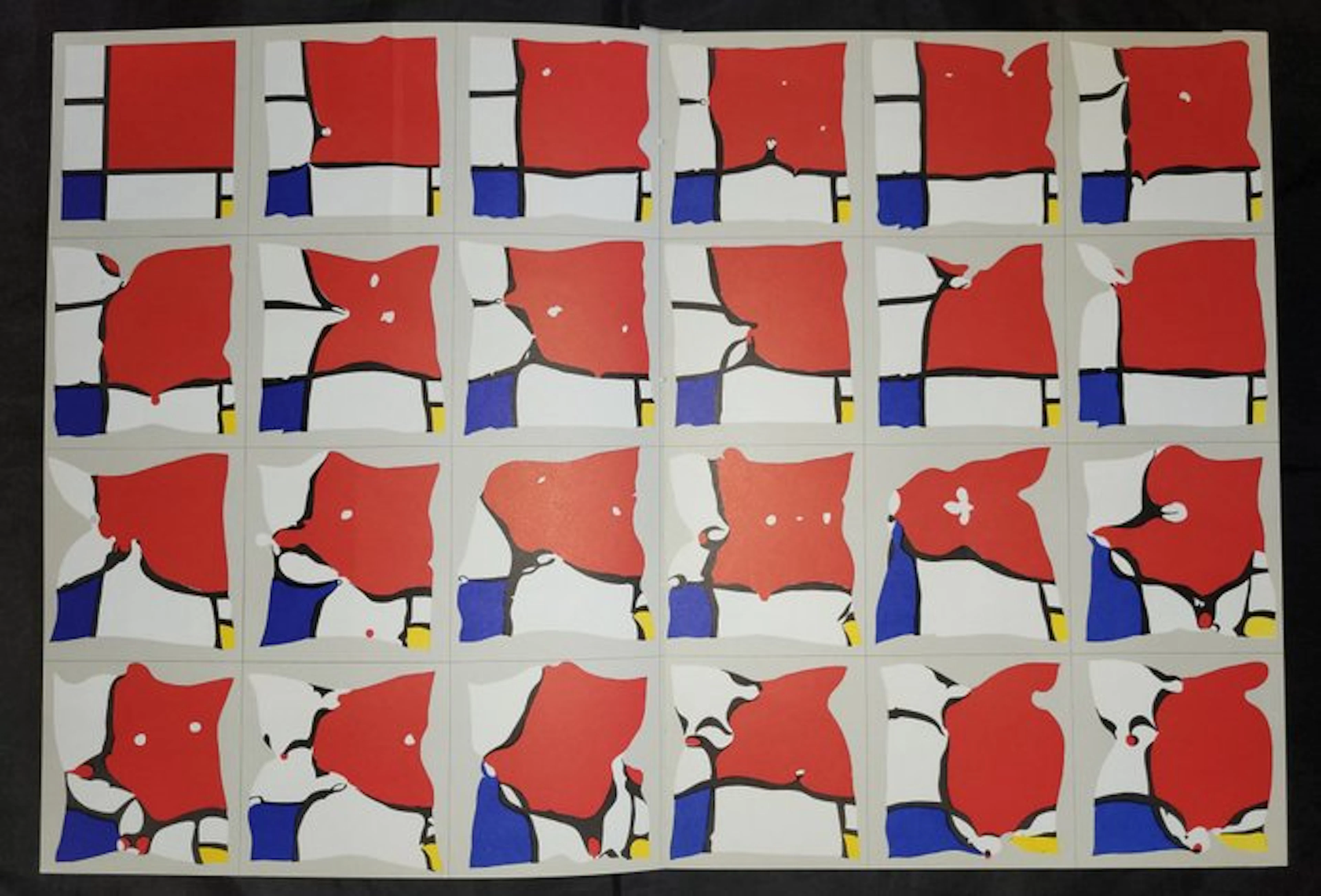 Pol Bury (1922–2005) - Ramollissements de Mondrian