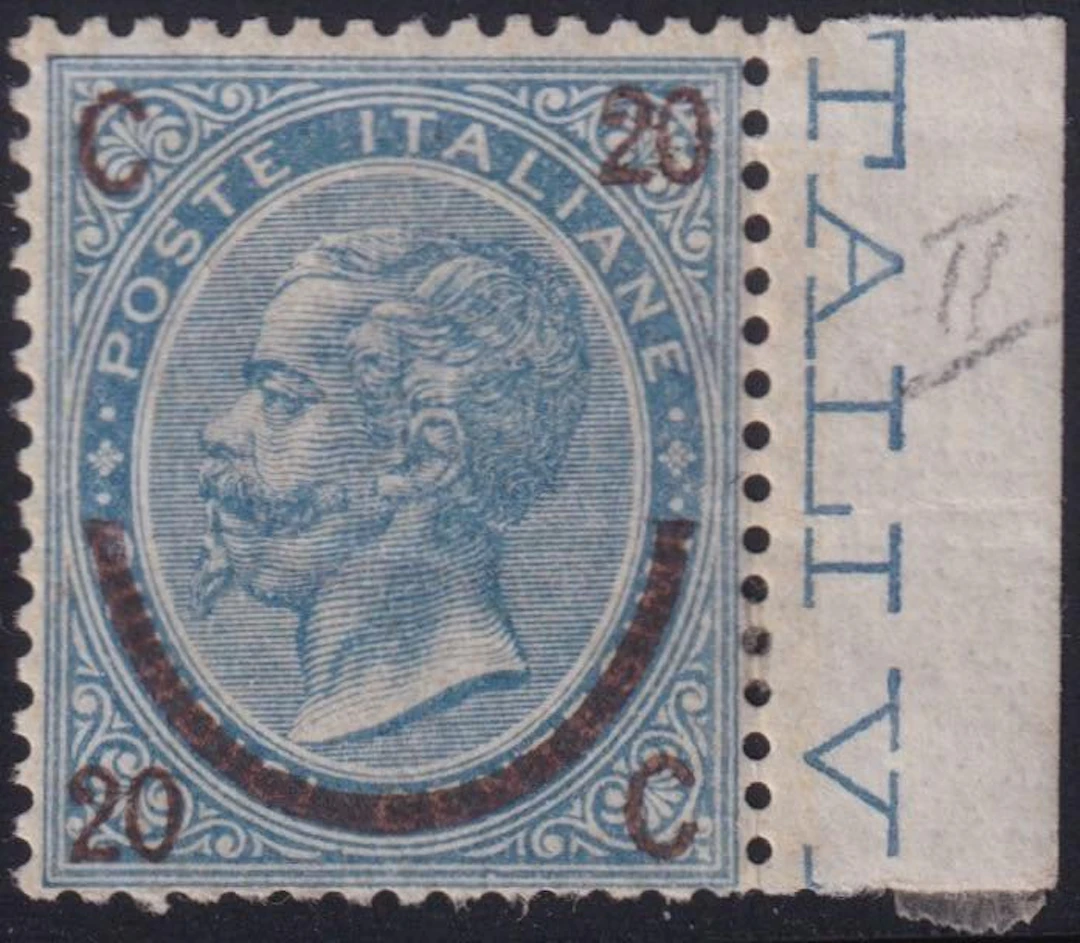 Italy Kingdom 1865 - Overprint