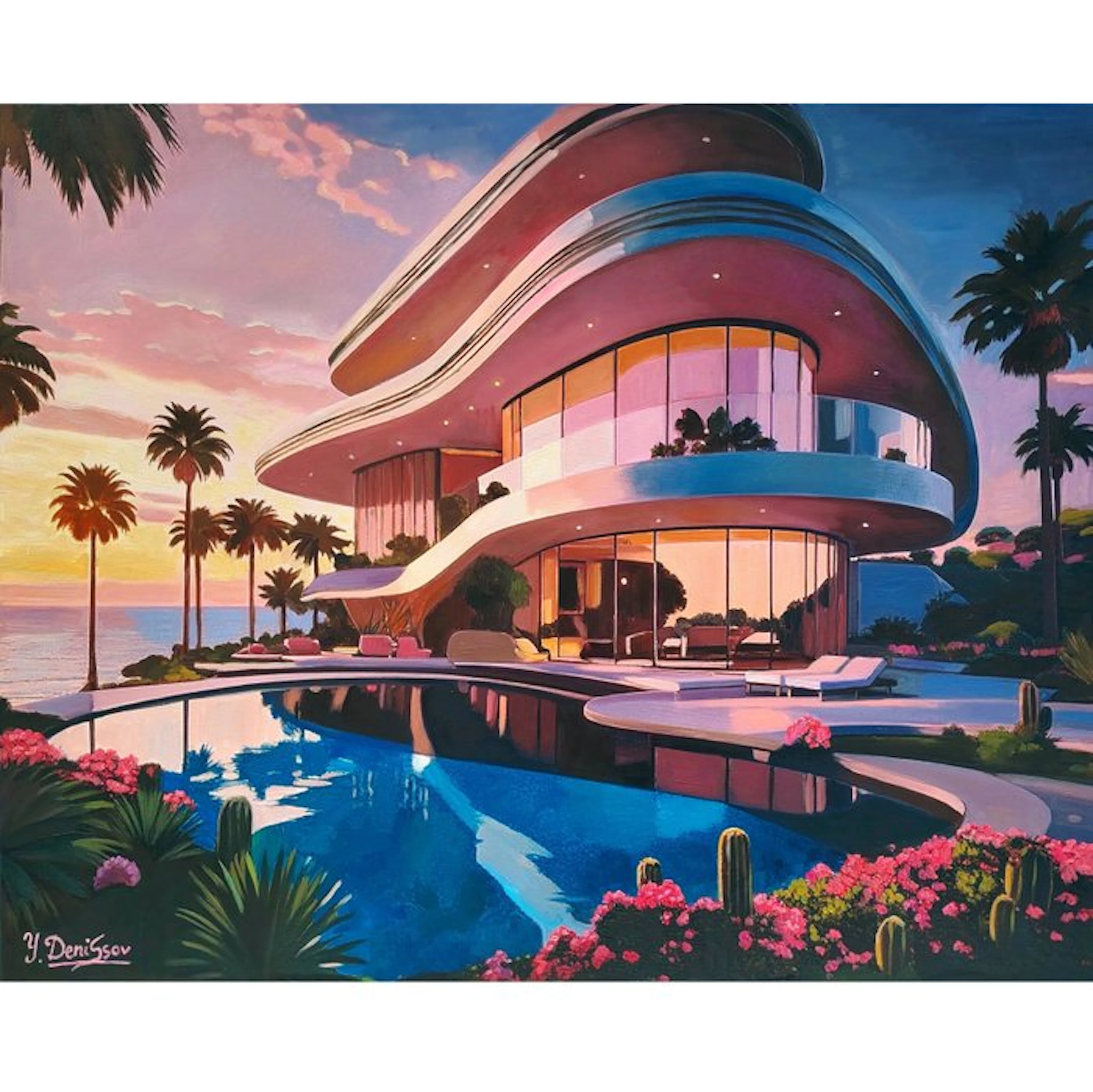 Yuri Denissov - Villa moderne proche de la mer