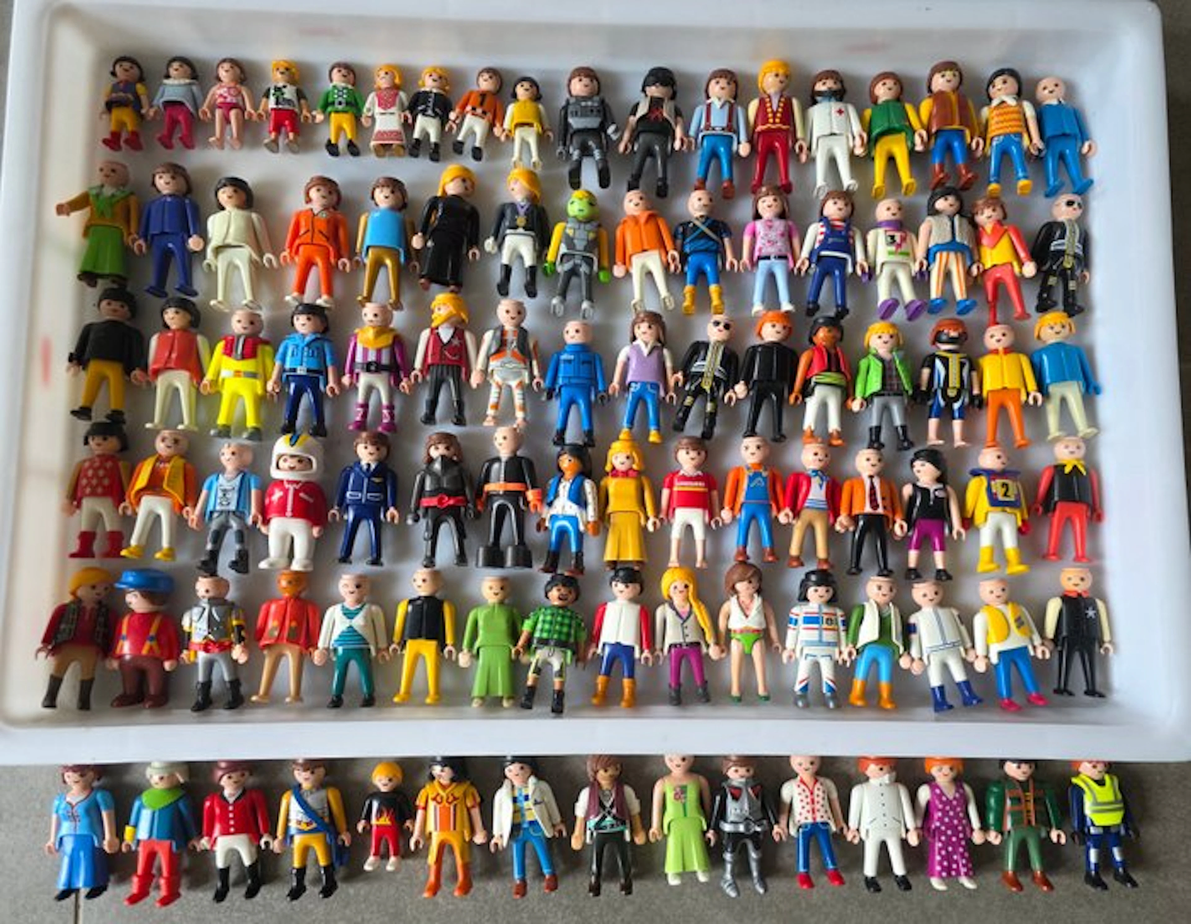 Playmobil - Playmobil 96 figurines Playmobil - 2000-2010