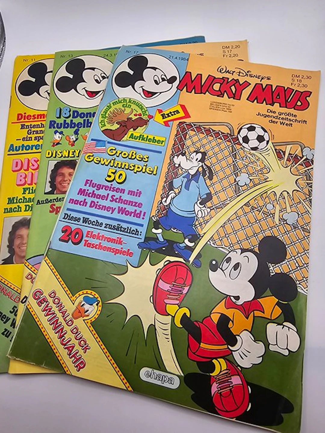 Micky Maus - Micky Maus - 17 Comic - 1984/1988