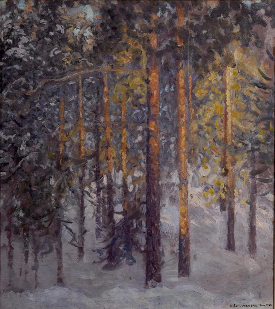 Anshelm Schultzberg (1862-1945) - Foresta