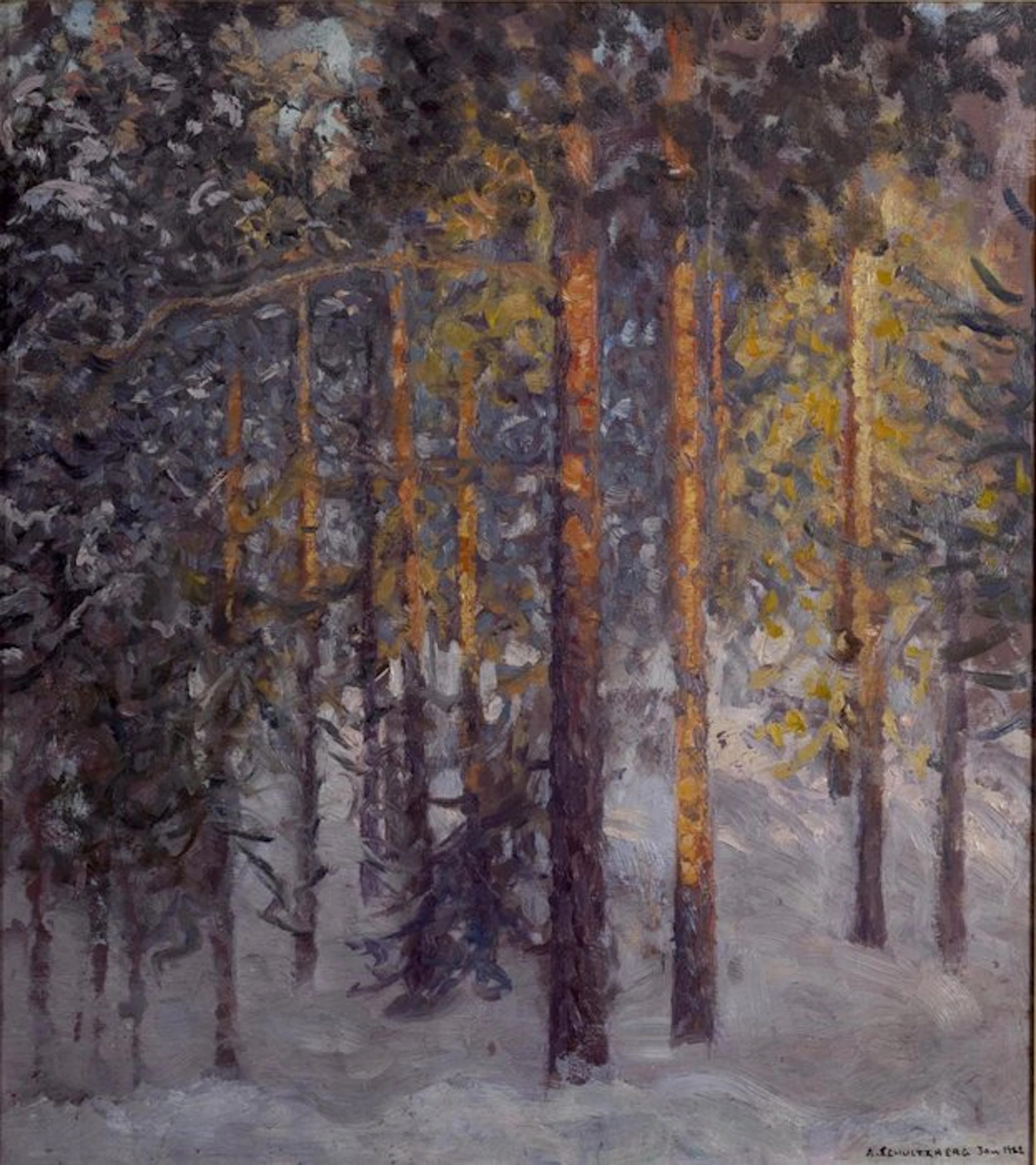 Anshelm Schultzberg (1862-1945) - Foresta