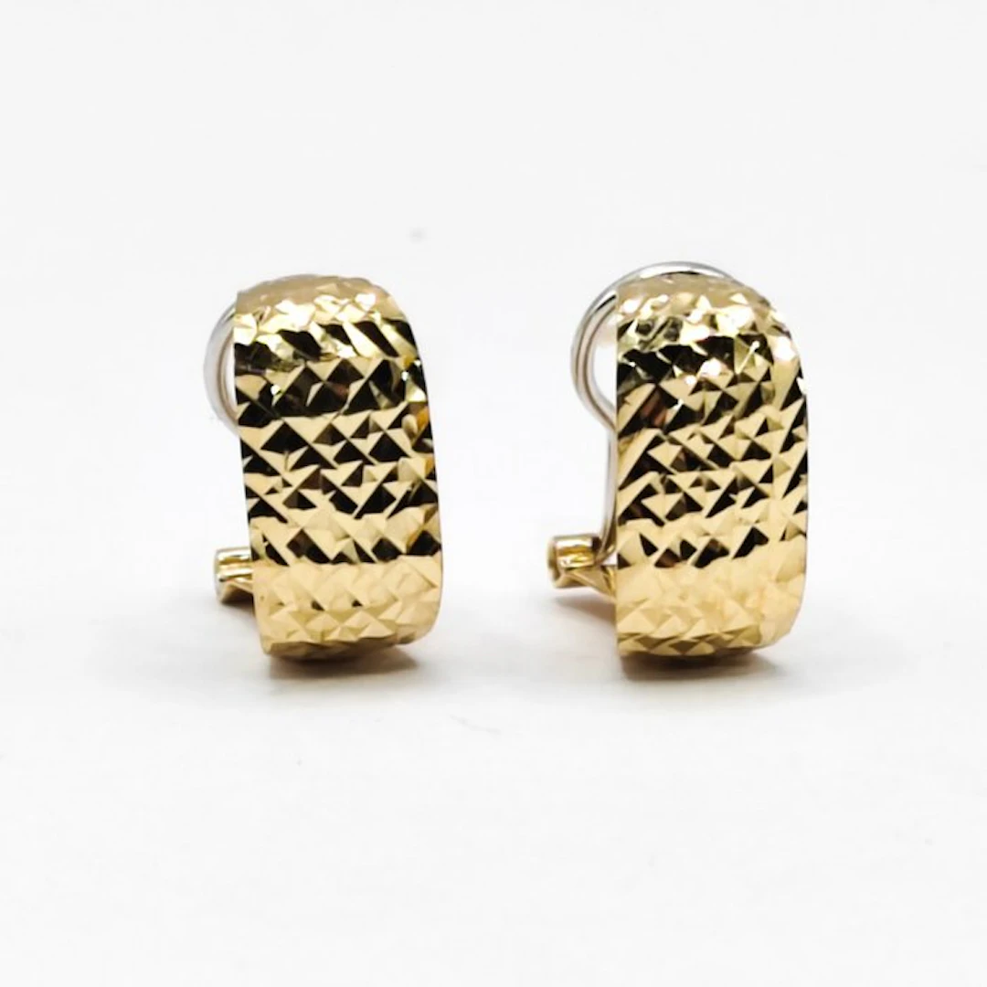 No reserve price - Earrings - 18 kt. Yellow gold