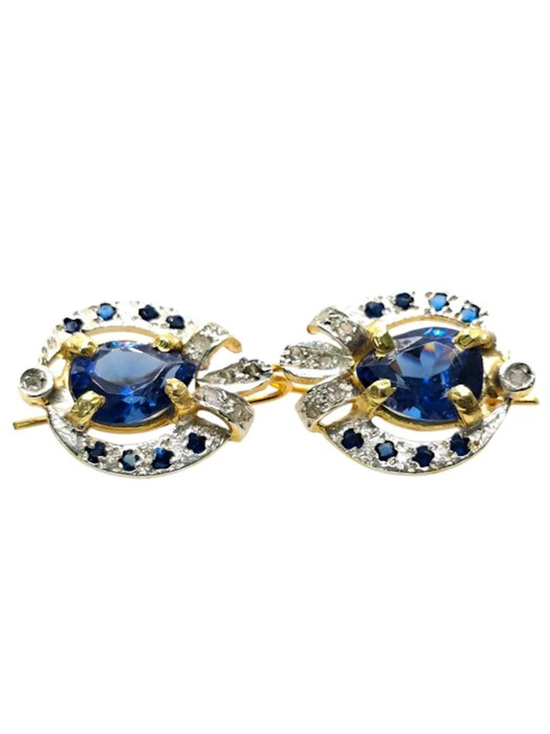 No reserve price - Earrings - 9 kt