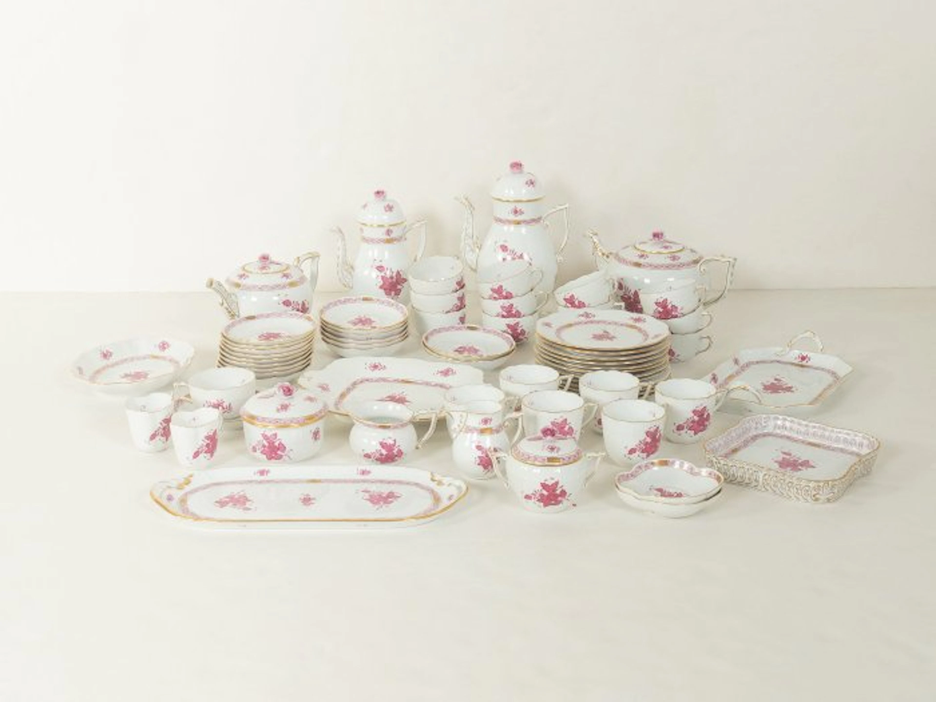 Herend - Tea service (67) - Porcelain - Herend Tea Service
