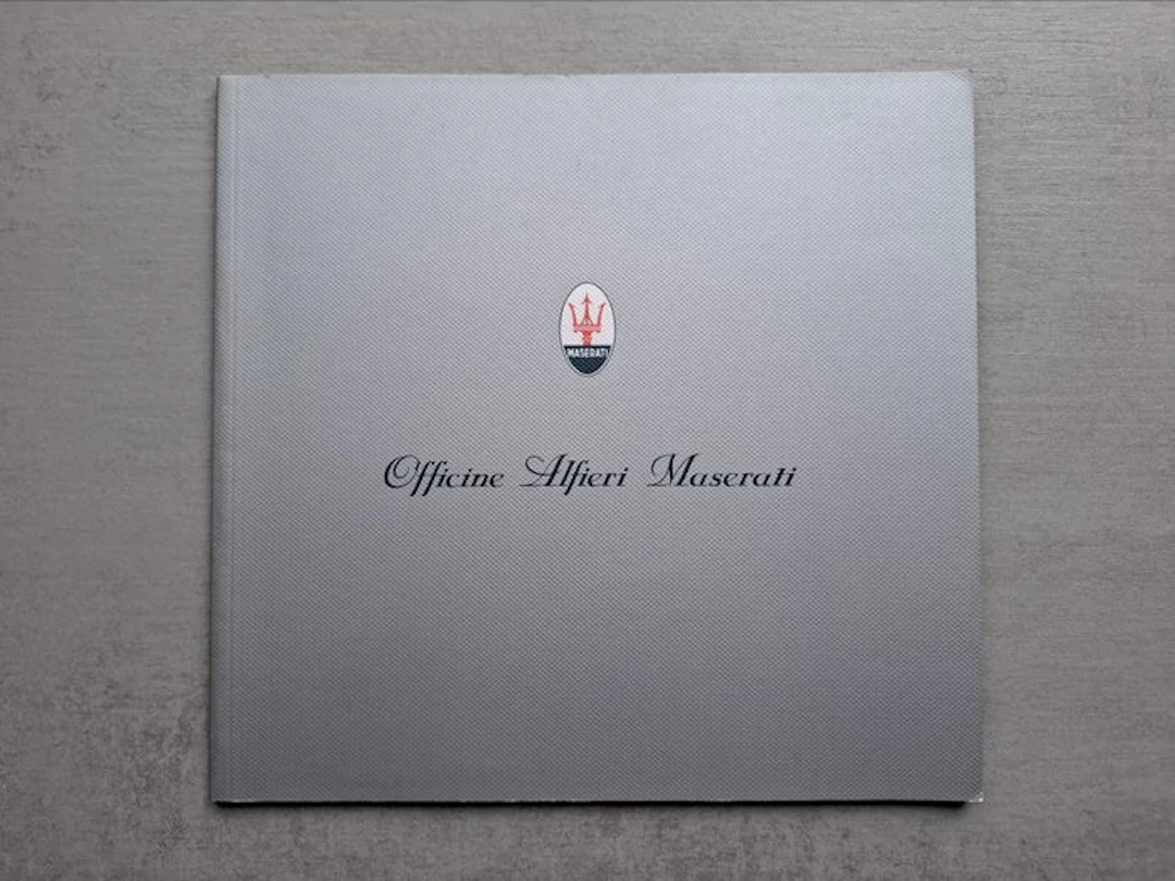 Brochure - Maserati - 3200 GT - Officine Alfieri Maserati