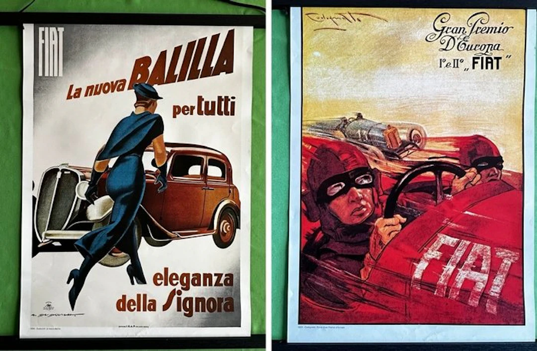 Posters - Fiat - Balilla - Gran Premio d'Europa