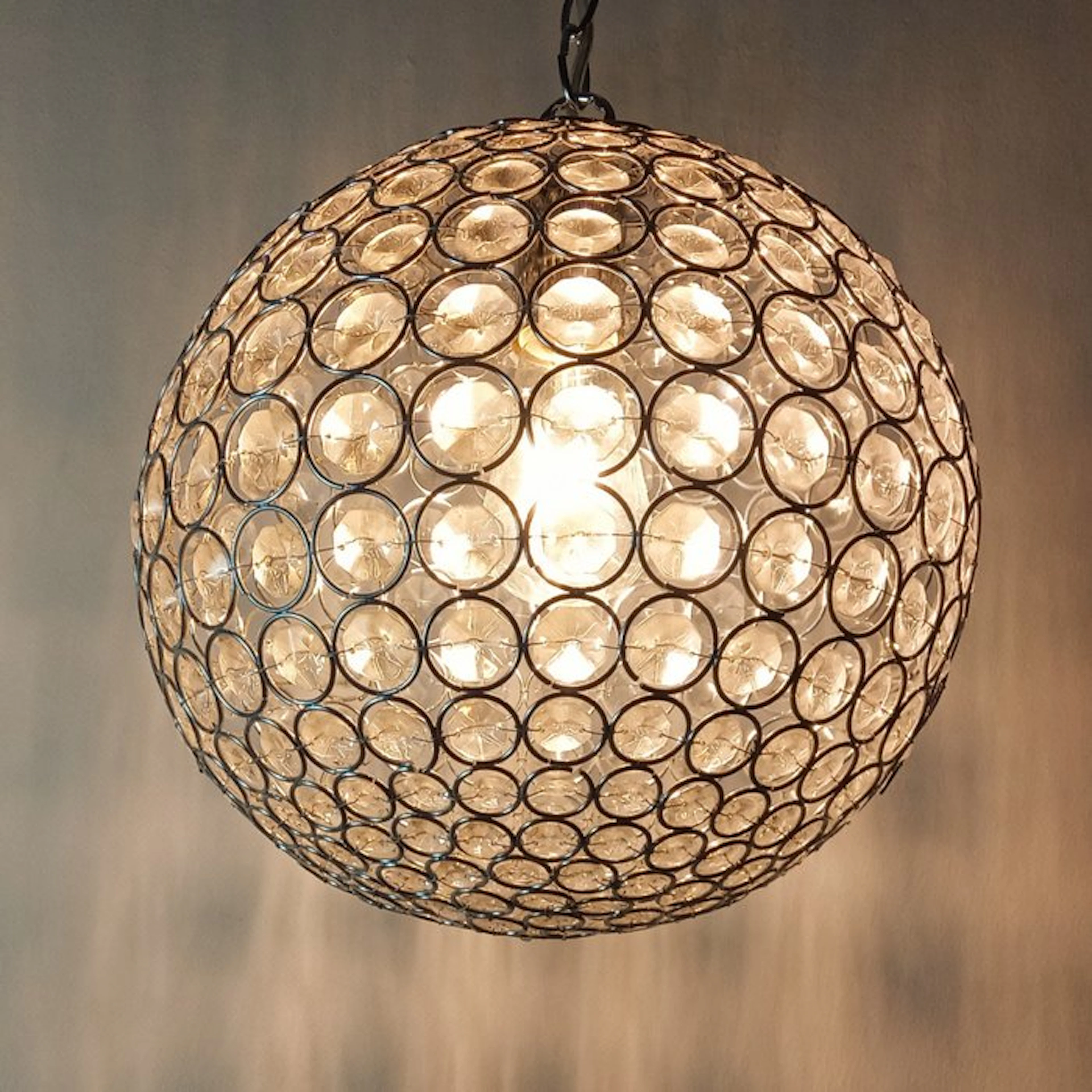 Chandelier - Crystal Pendant Lamp - 65 cm - Crystal