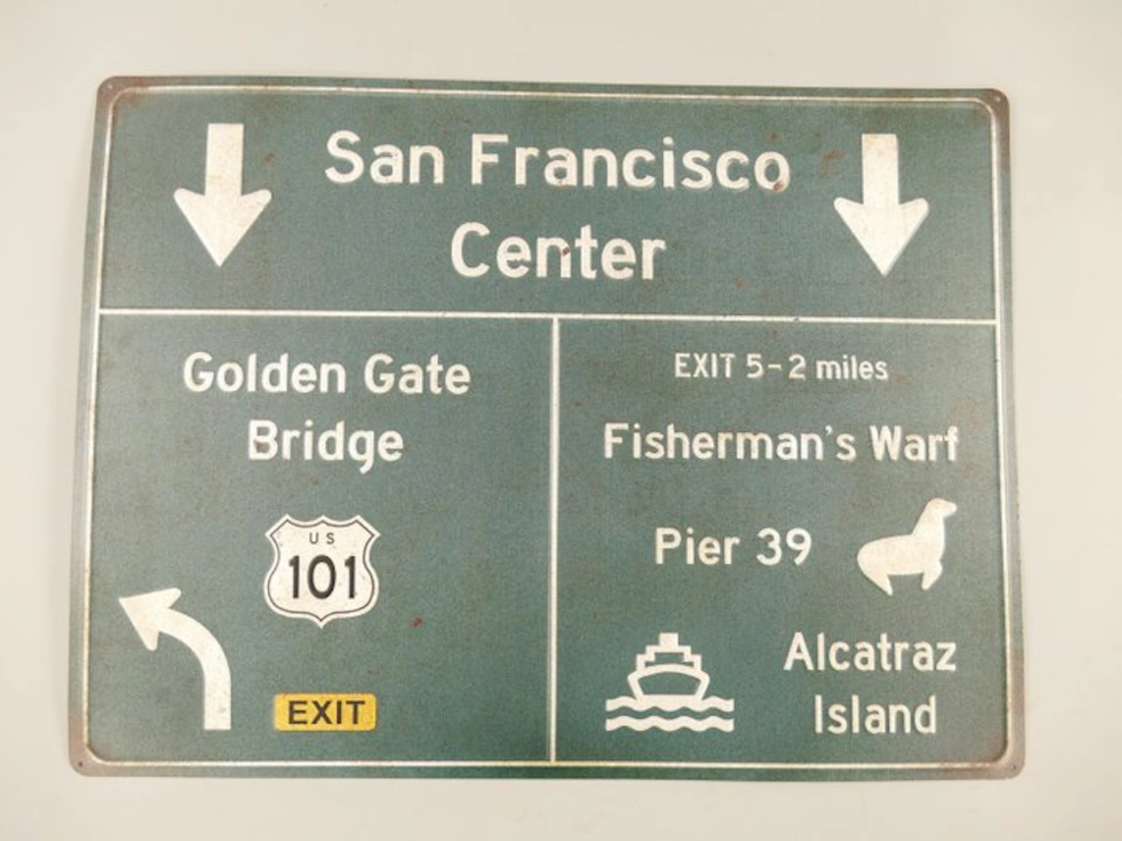 Sign - SAN FRANSISCO ROAD SIGN-United States - 2010
