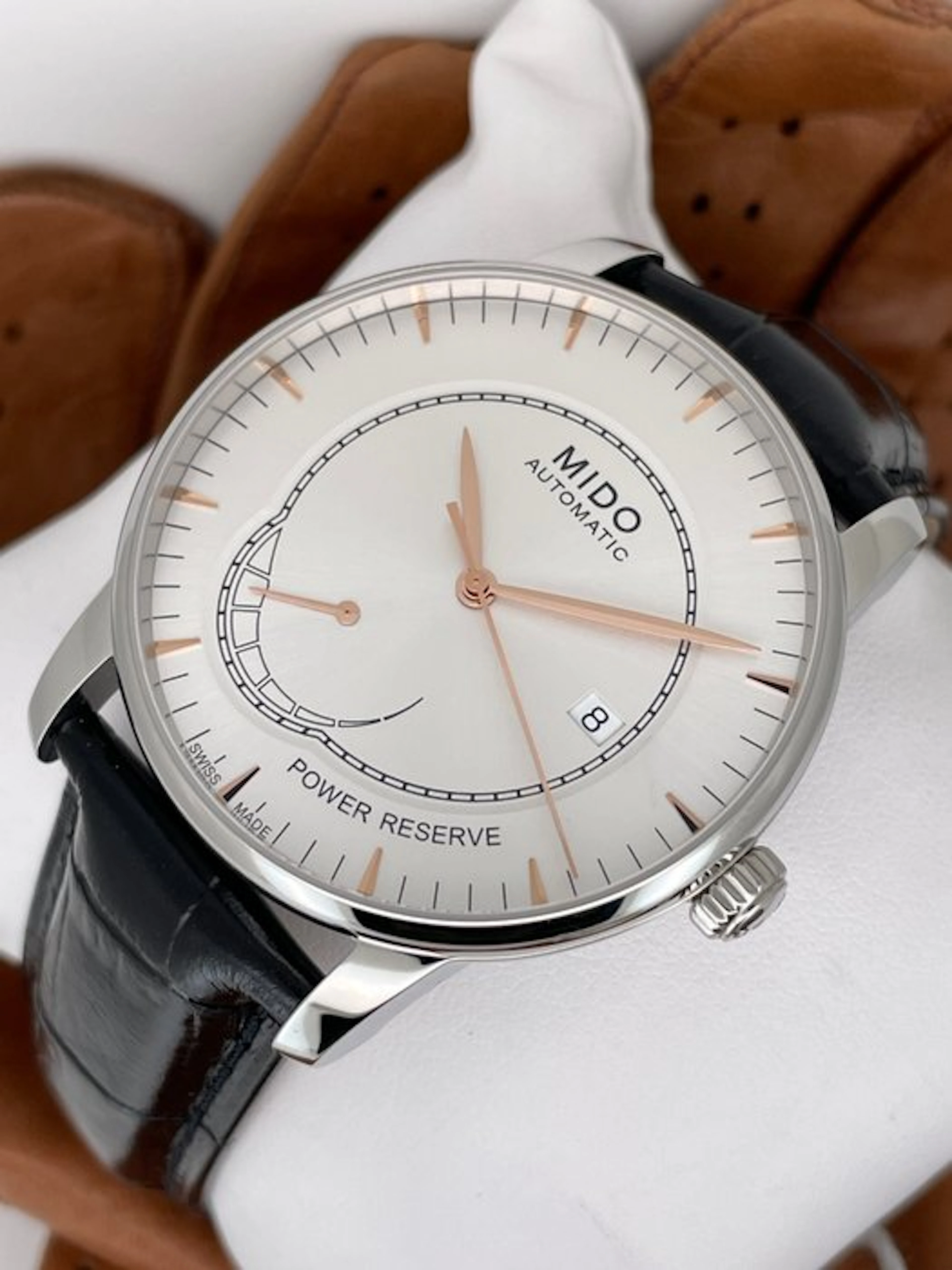 Mido - Baroncelli Power Reserve Automatic - M8605.4.10.4 - Men - 2020-2025