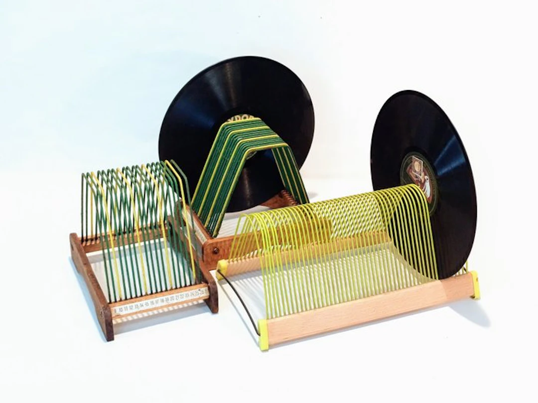 Polydor ea. - shelves for 78 rpm records Gramophone - Multiple models