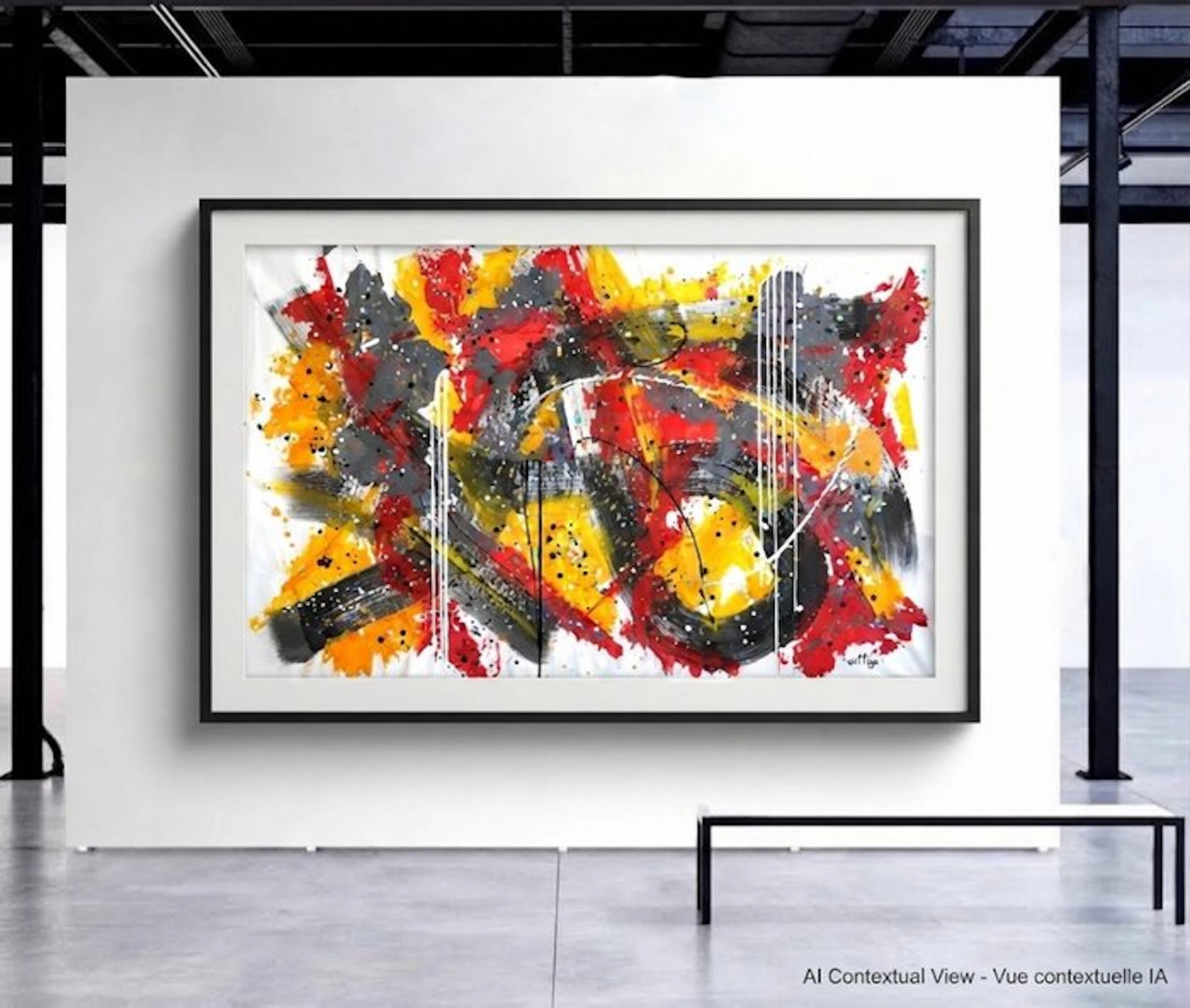 Willigo - Abstraction 198 - 150 x 93 cm