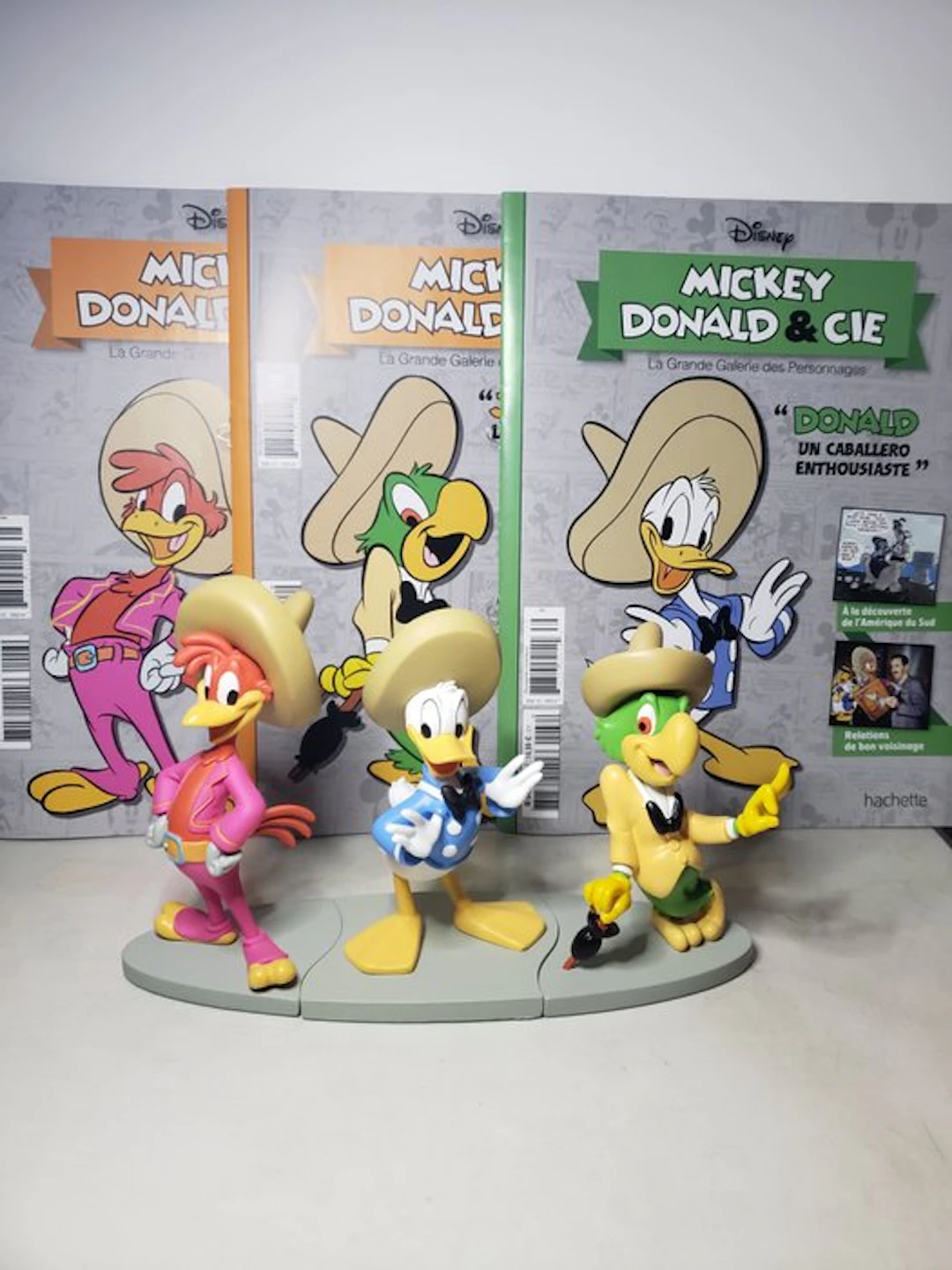 Fugurines Les Trois Caballeros - Disney - Hachette - 3 Figurine - Disney