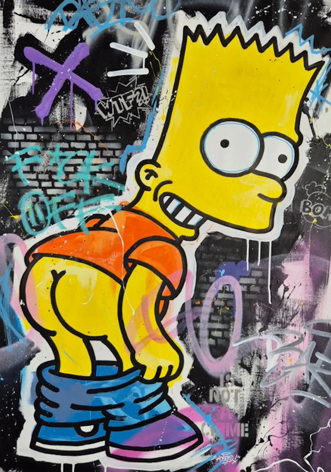 Hipo (1988) - Bart Simpson – Just So You Know... - XL Unique Work