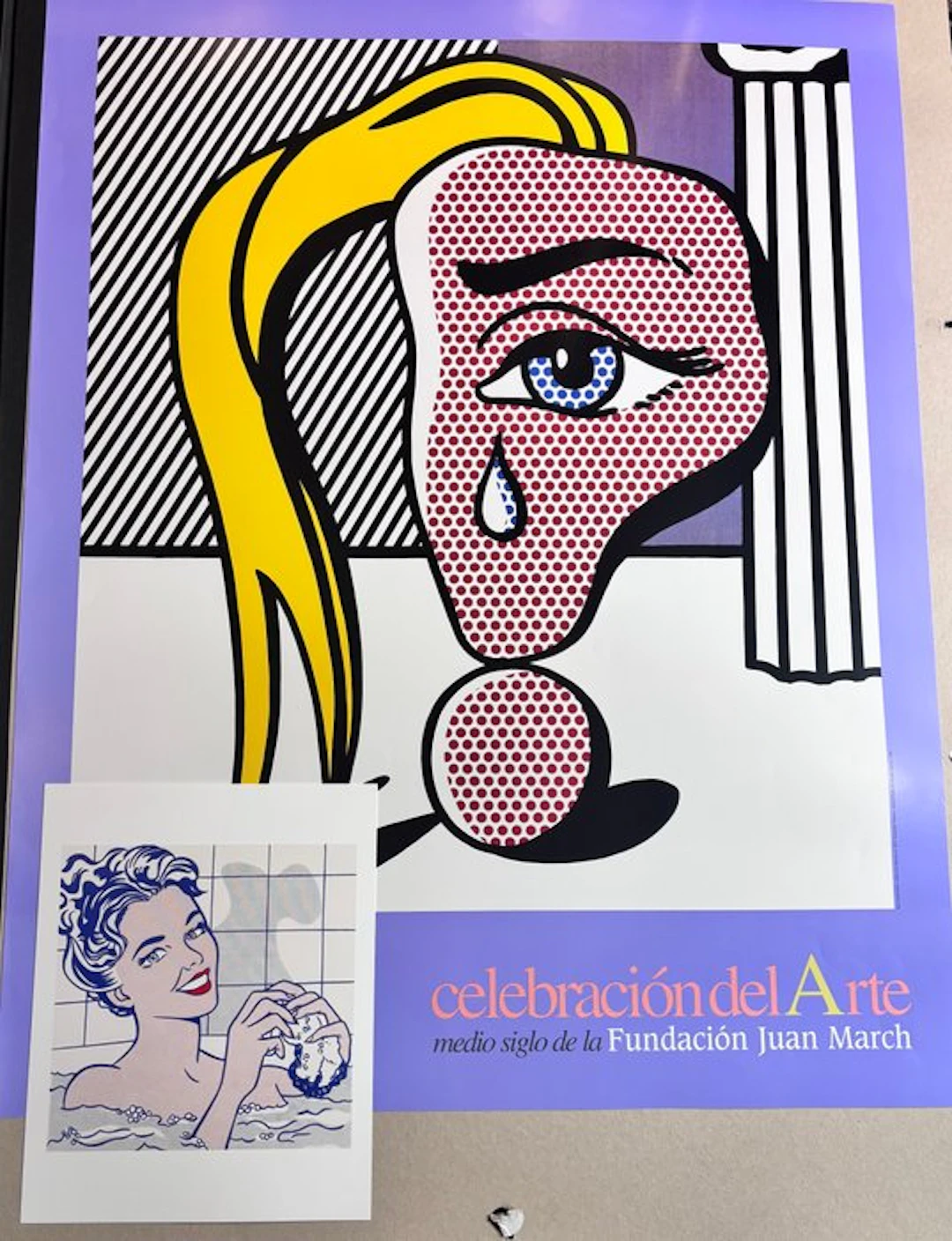 Roy Lichtenstein (after) - Set 2: Girl With A Tear III /...