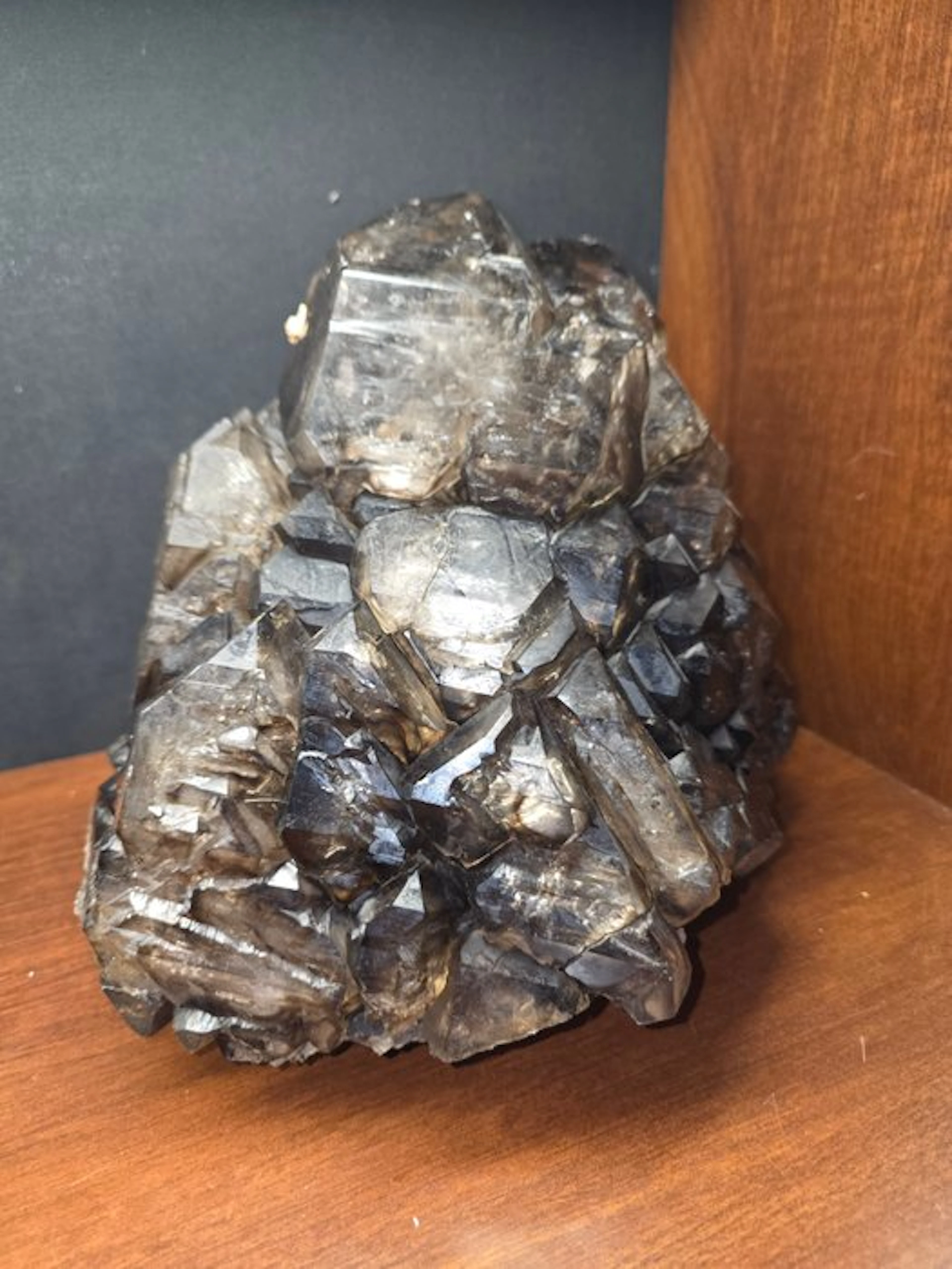 Quartz Crystals on matrix - Height: 21 cm - Width: 23 cm- 11625 g