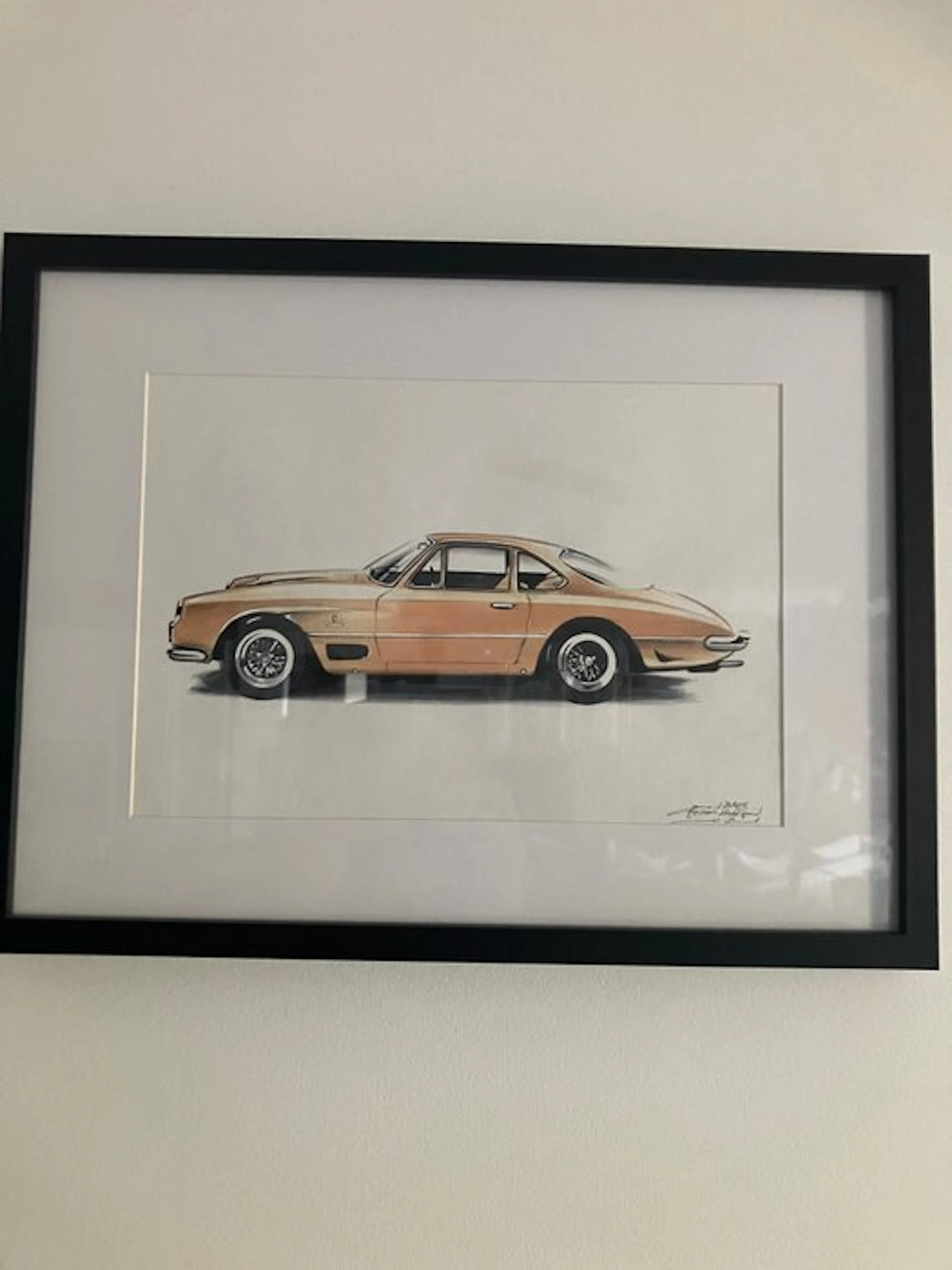 Print - Gerald BAES - Ferrari 250 GT Special - 2021